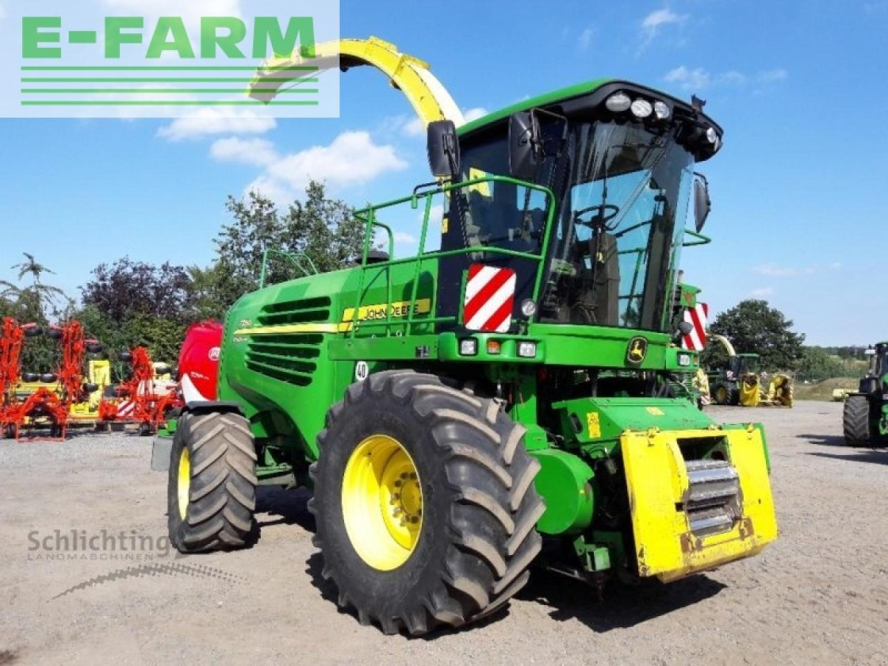 John Deere 7350 ohne vorsatz - Feldhäcksler: das Bild 1 John Deere 7350 ohne vorsatz - Feldhäcksler: das Bild 1