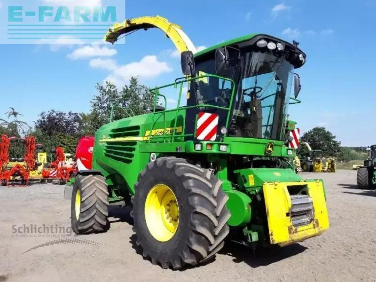 John Deere 7350 ohne vorsatz - Feldhäcksler: das Bild 1 John Deere 7350 ohne vorsatz - Feldhäcksler: das Bild 1