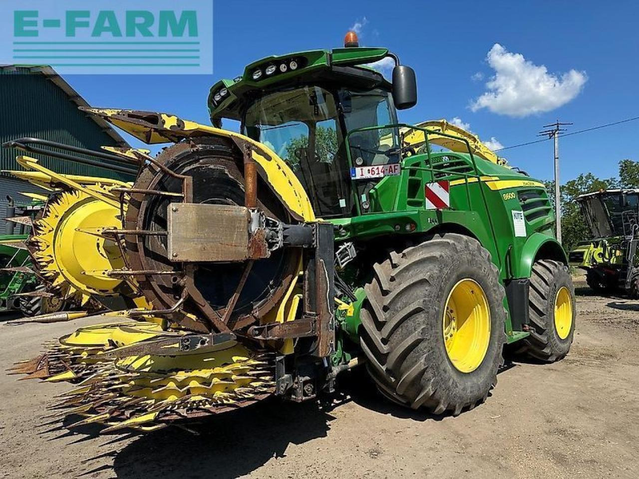 John Deere 8600 - Mähdrescher: das Bild 1 John Deere 8600 - Mähdrescher: das Bild 1