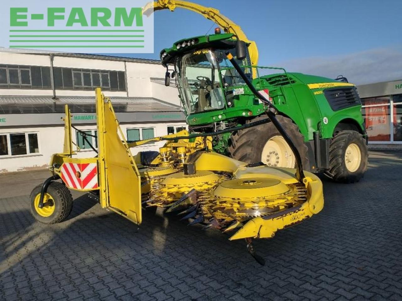John Deere 9800 - Feldhäcksler: das Bild 2 John Deere 9800 - Feldhäcksler: das Bild 2