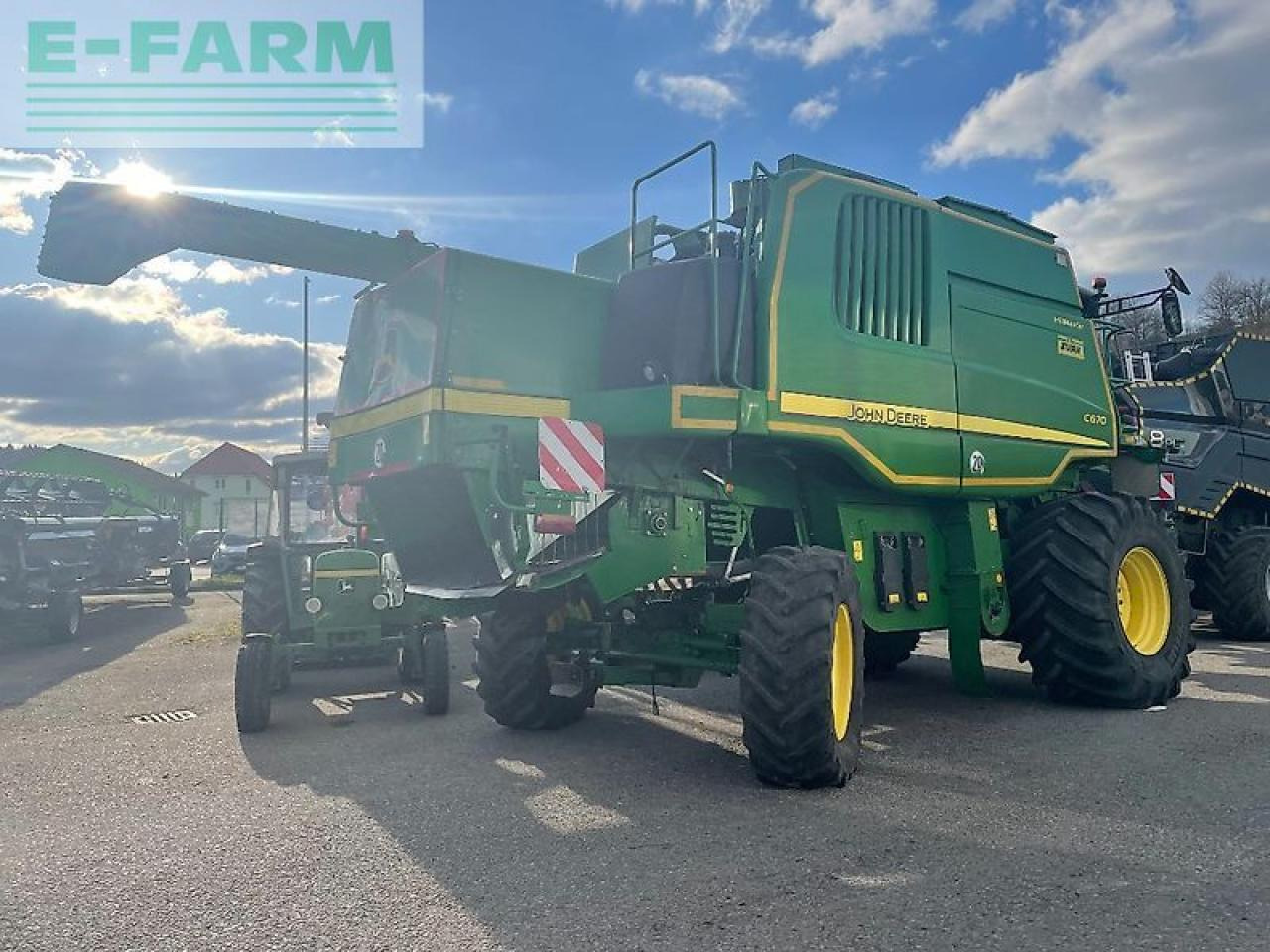 John Deere c670 cts hillmaster - Mähdrescher: das Bild 3 John Deere c670 cts hillmaster - Mähdrescher: das Bild 3