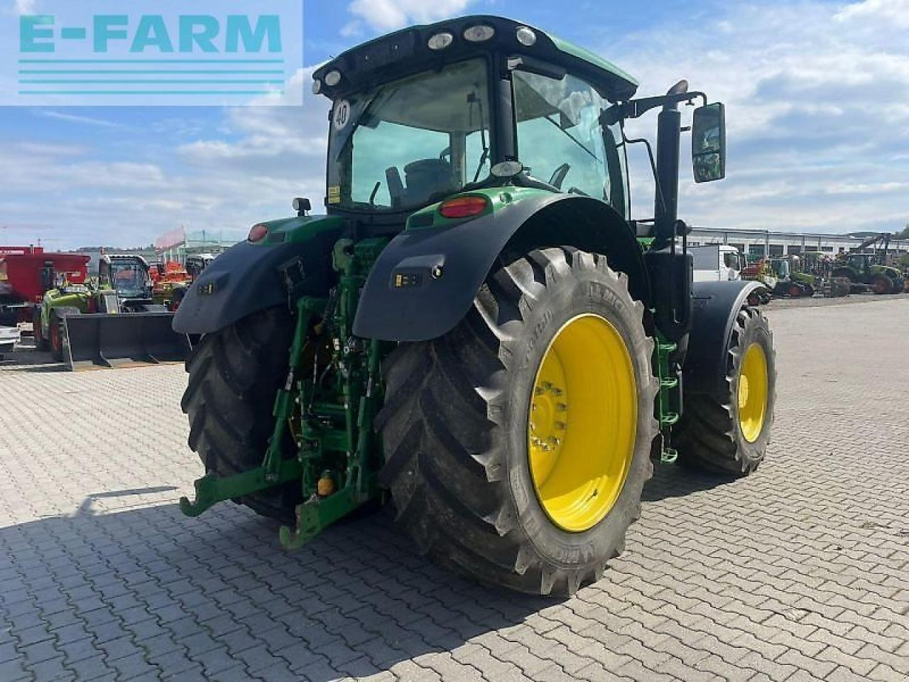 Traktor John Deere gebr. 6215r john deere traktor: das Bild 8