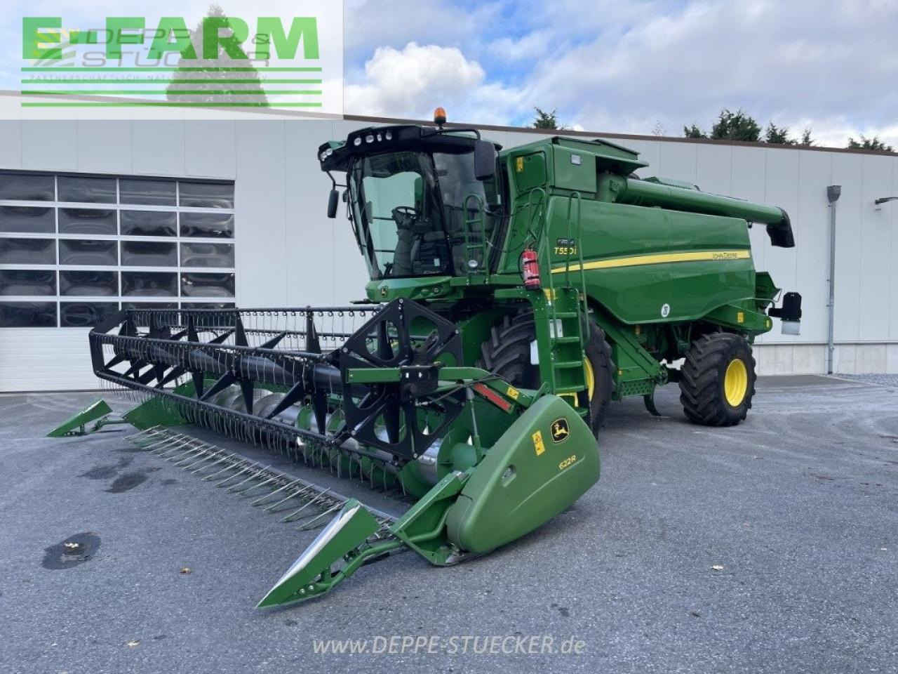 Mähdrescher John Deere t550 mit 622r: das Bild 15