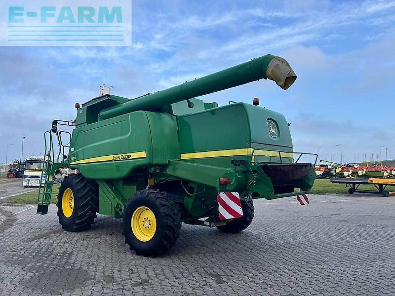 John Deere t670 - Mähdrescher: das Bild 5 John Deere t670 - Mähdrescher: das Bild 5