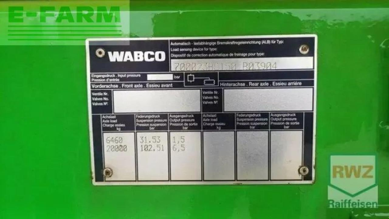 Joskin ** trans _space 7000 -23 bc 150 ** - Landwirtschaftlicher Kipper: das Bild 2 Joskin ** trans _space 7000 -23 bc 150 ** - Landwirtschaftlicher Kipper: das Bild 2