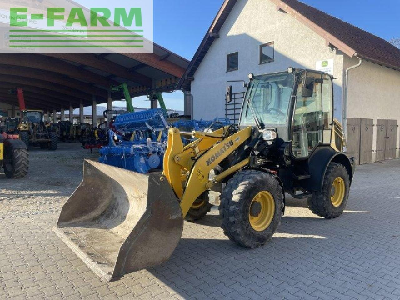 Komatsu wa 80m-7 - Minibagger: das Bild 2 Komatsu wa 80m-7 - Minibagger: das Bild 2