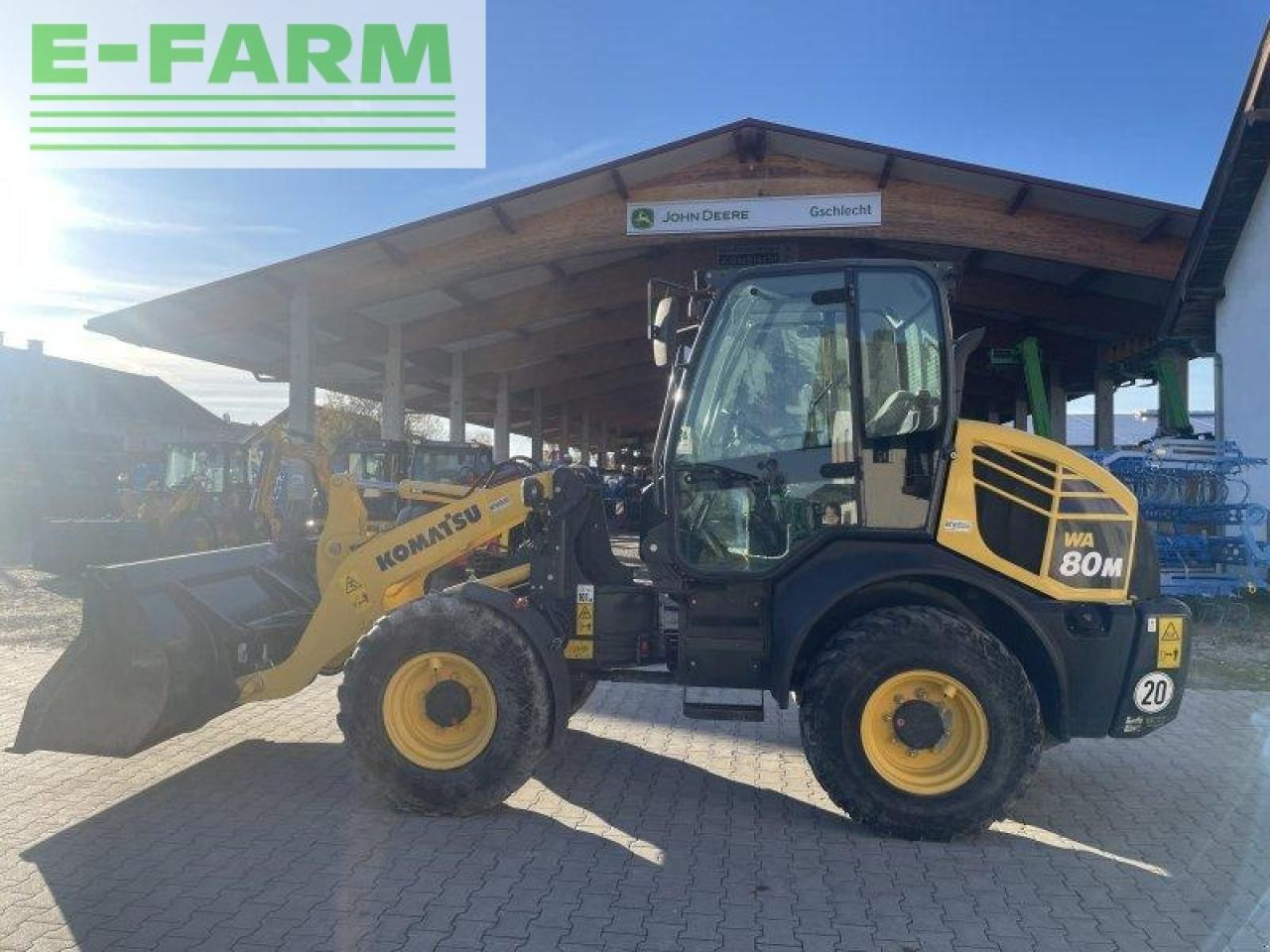 Komatsu wa 80m-7 - Minibagger: das Bild 1 Komatsu wa 80m-7 - Minibagger: das Bild 1