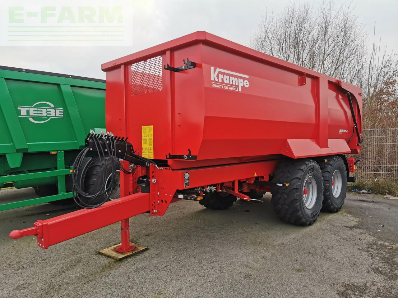 Krampe Big Body 540 - Landwirtschaftlicher Kipper: das Bild 1 Krampe Big Body 540 - Landwirtschaftlicher Kipper: das Bild 1