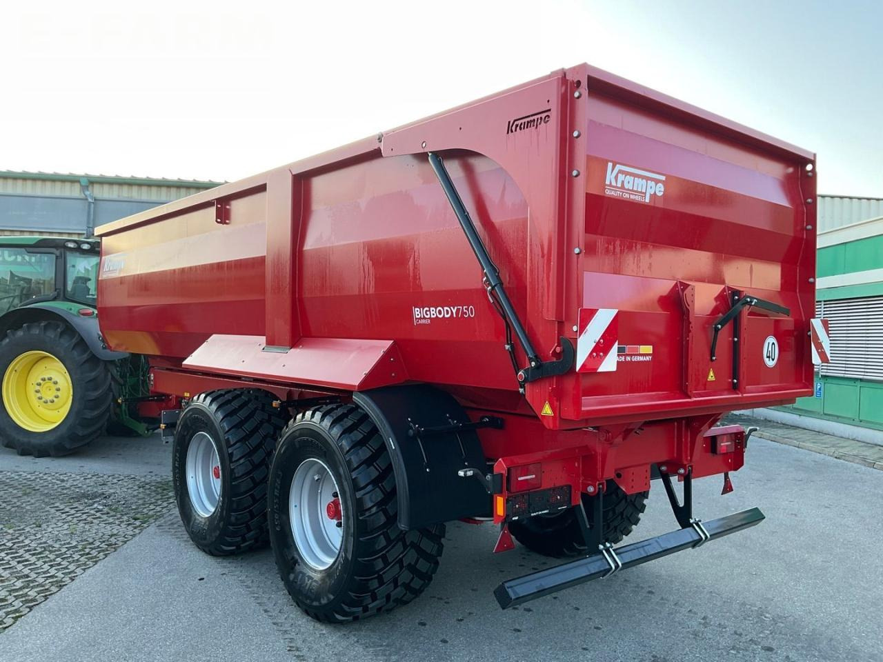Krampe BigBody 750 - Landwirtschaftlicher Kipper: das Bild 5 Krampe BigBody 750 - Landwirtschaftlicher Kipper: das Bild 5