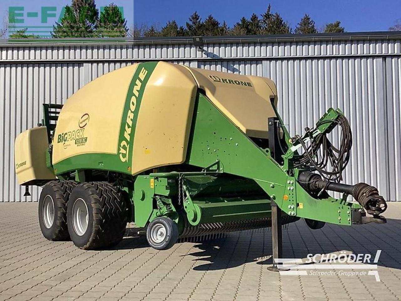 Krone big pack 1270 xc multi bale - Packenpresse: das Bild 1 Krone big pack 1270 xc multi bale - Packenpresse: das Bild 1