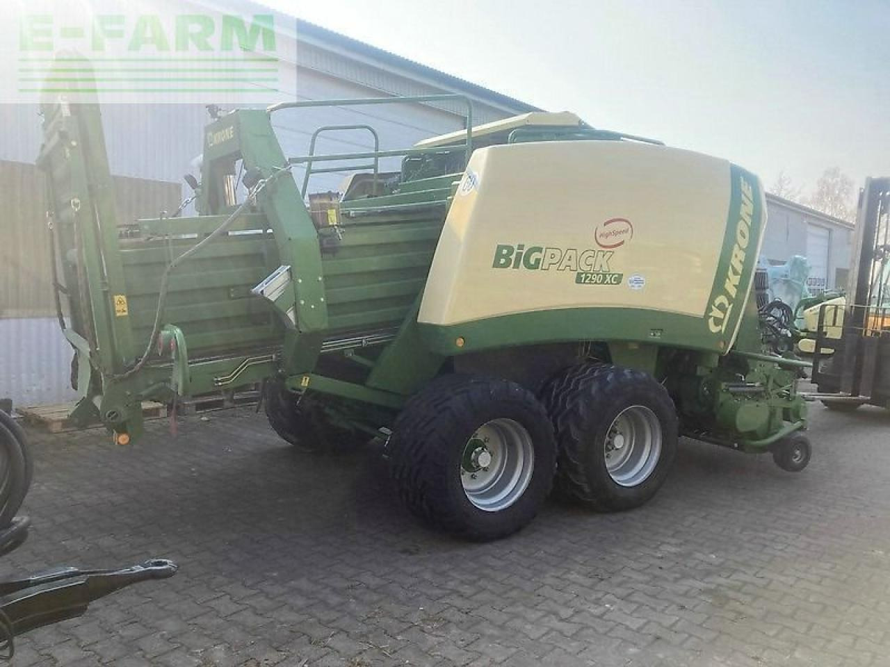 Krone big pack 1290 xc - Packenpresse: das Bild 3 Krone big pack 1290 xc - Packenpresse: das Bild 3