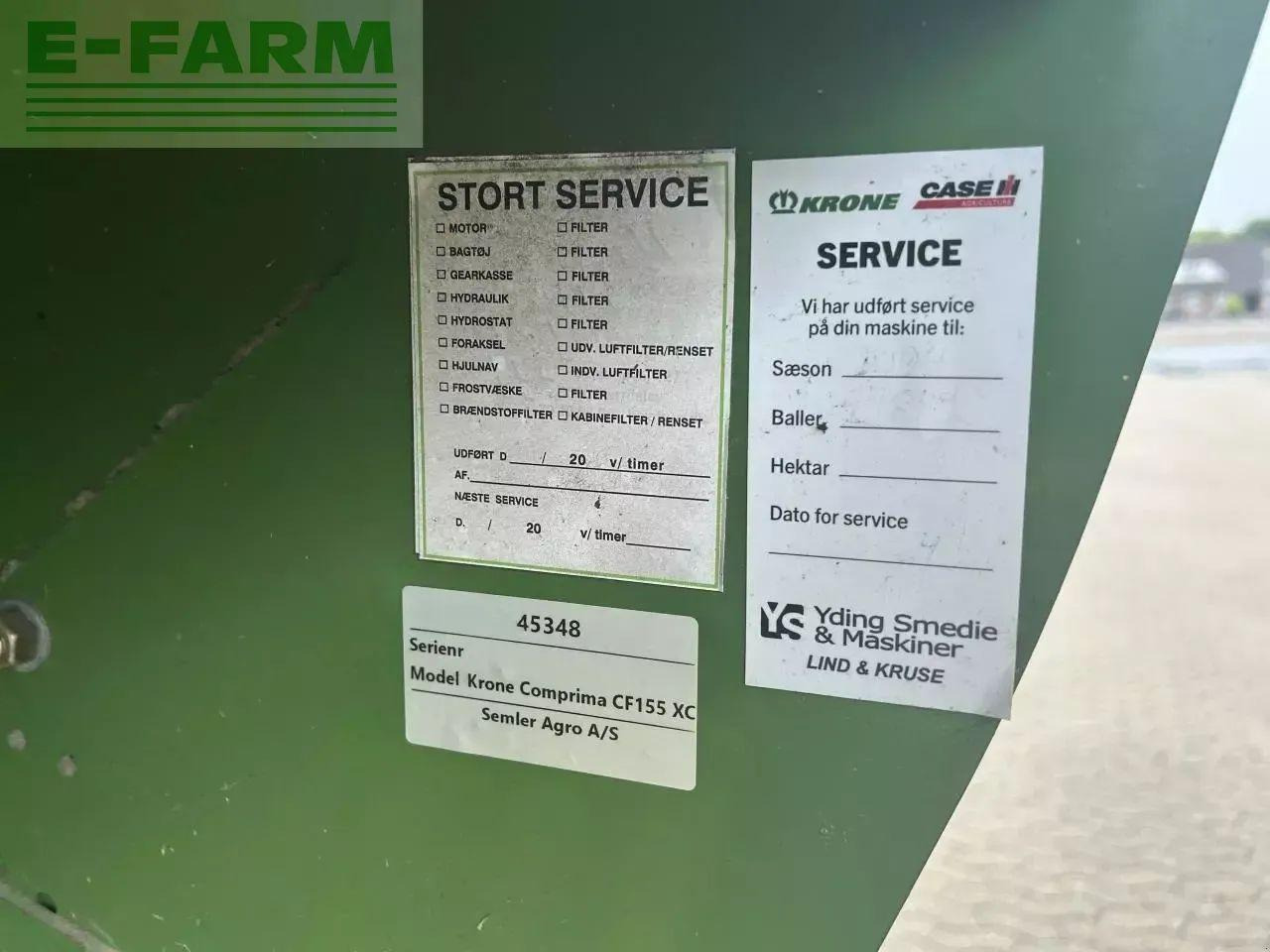 Krone cf155 xc extreme - Packenpresse: das Bild 3 Krone cf155 xc extreme - Packenpresse: das Bild 3