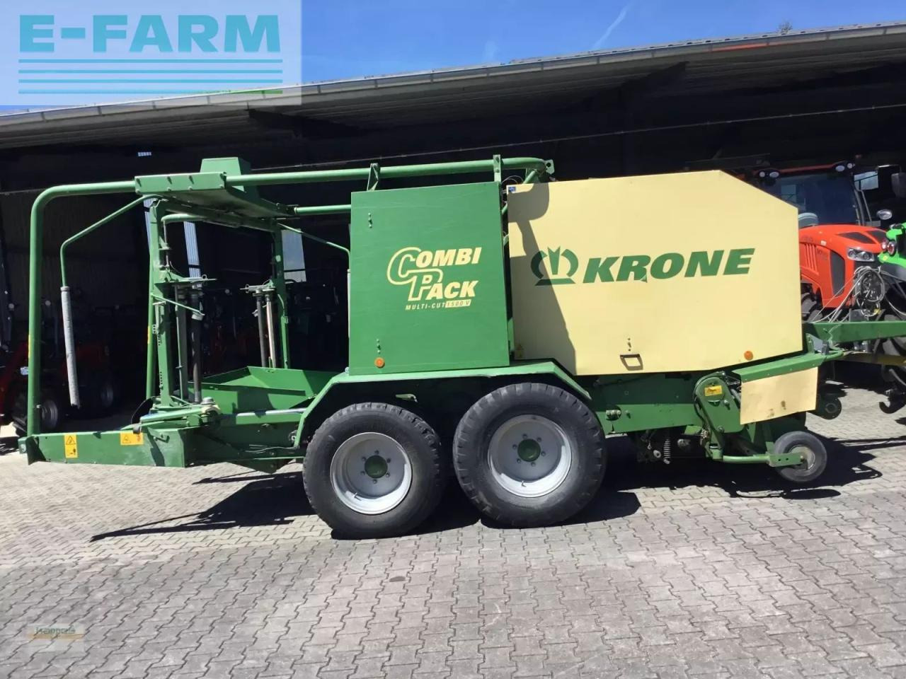 Krone combi pack 1500 mc - Packenpresse: das Bild 1 Krone combi pack 1500 mc - Packenpresse: das Bild 1