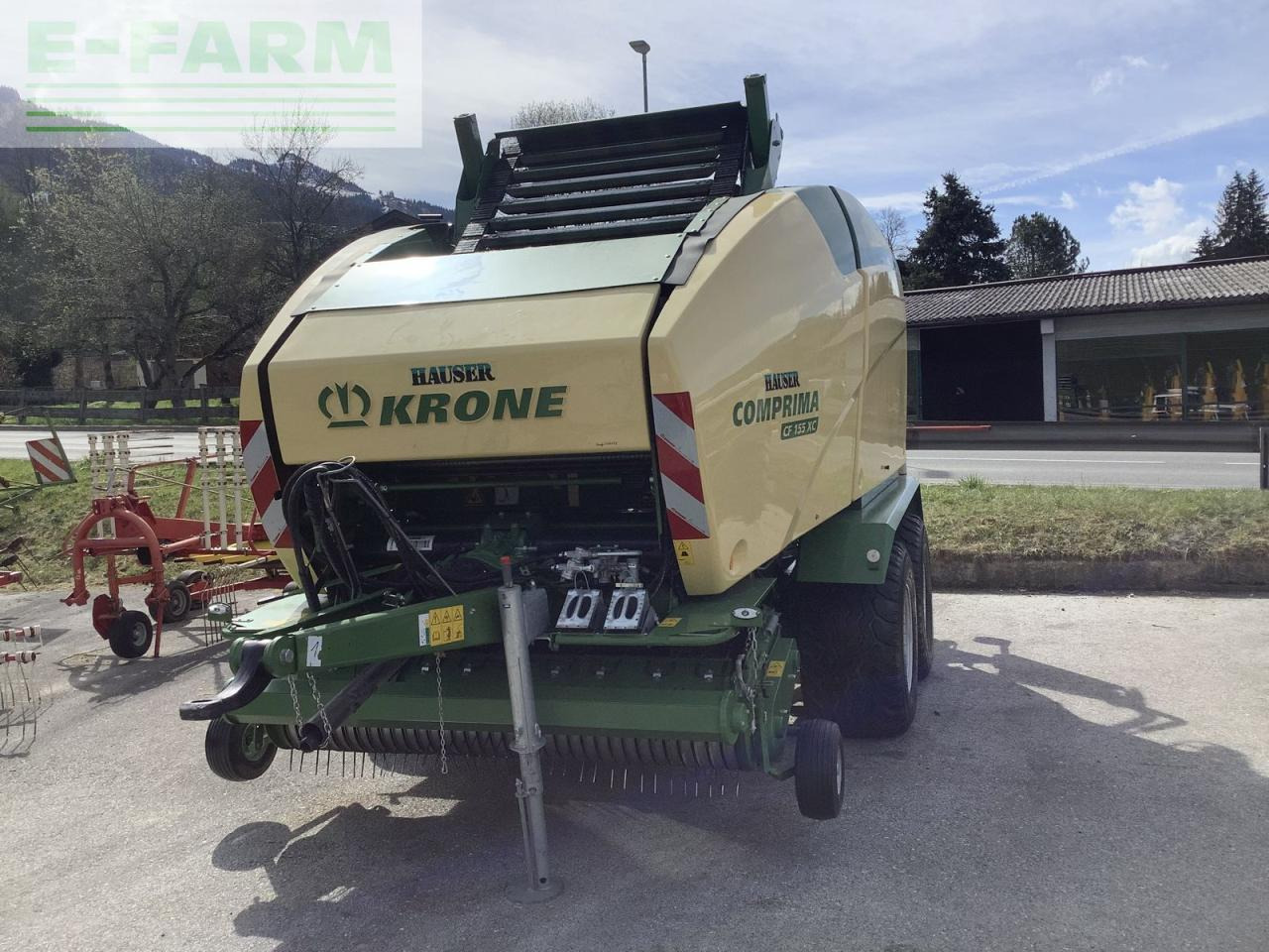 Krone comprima cf 155 xc - Packenpresse: das Bild 3 Krone comprima cf 155 xc - Packenpresse: das Bild 3