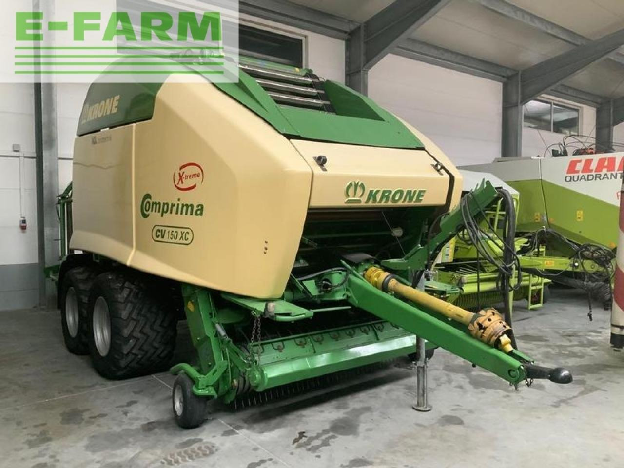 Krone comprima cv 150 xc - Packenpresse: das Bild 2 Krone comprima cv 150 xc - Packenpresse: das Bild 2