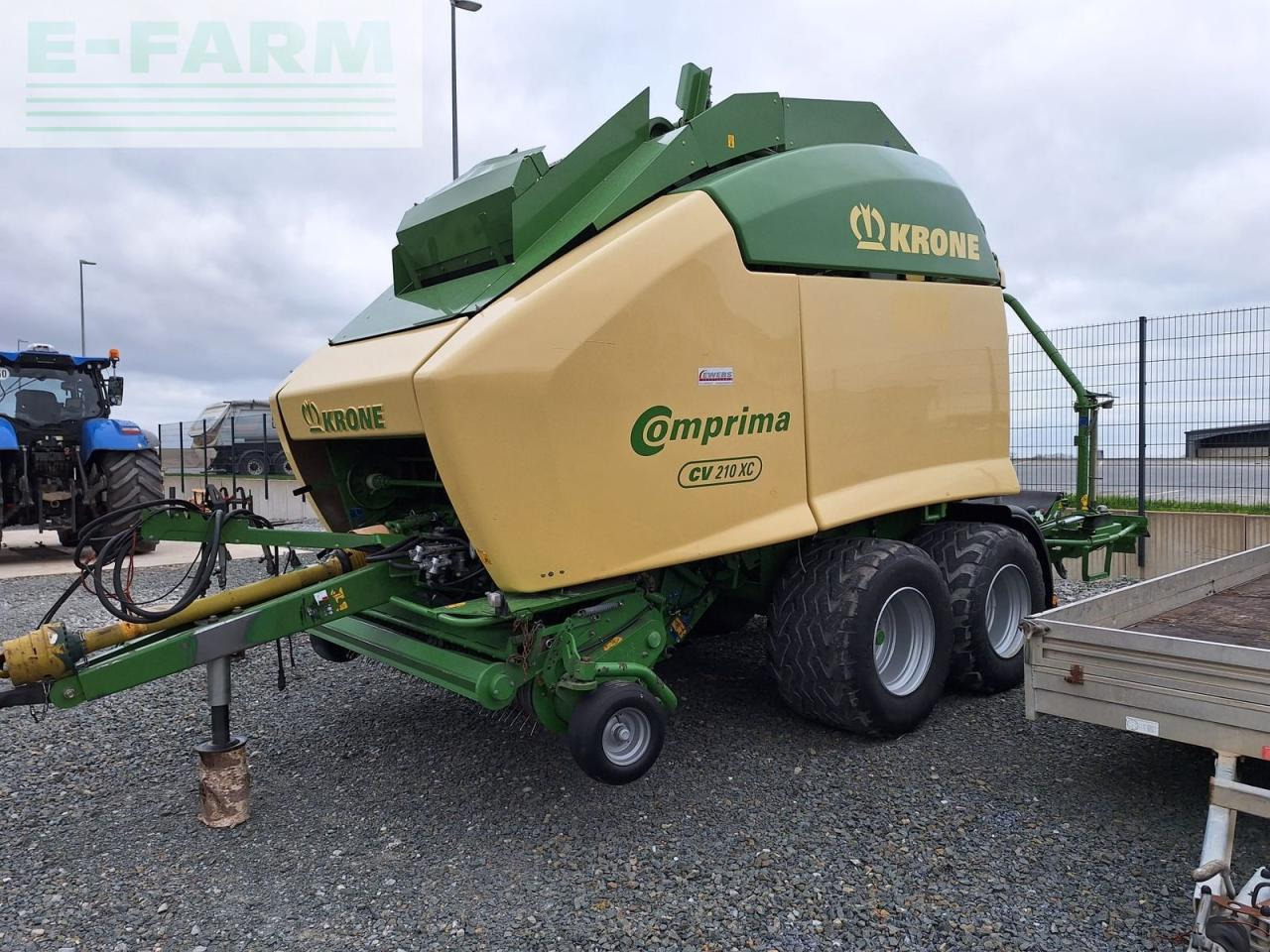 Krone comprima cv 210 xc - Packenpresse: das Bild 3 Krone comprima cv 210 xc - Packenpresse: das Bild 3