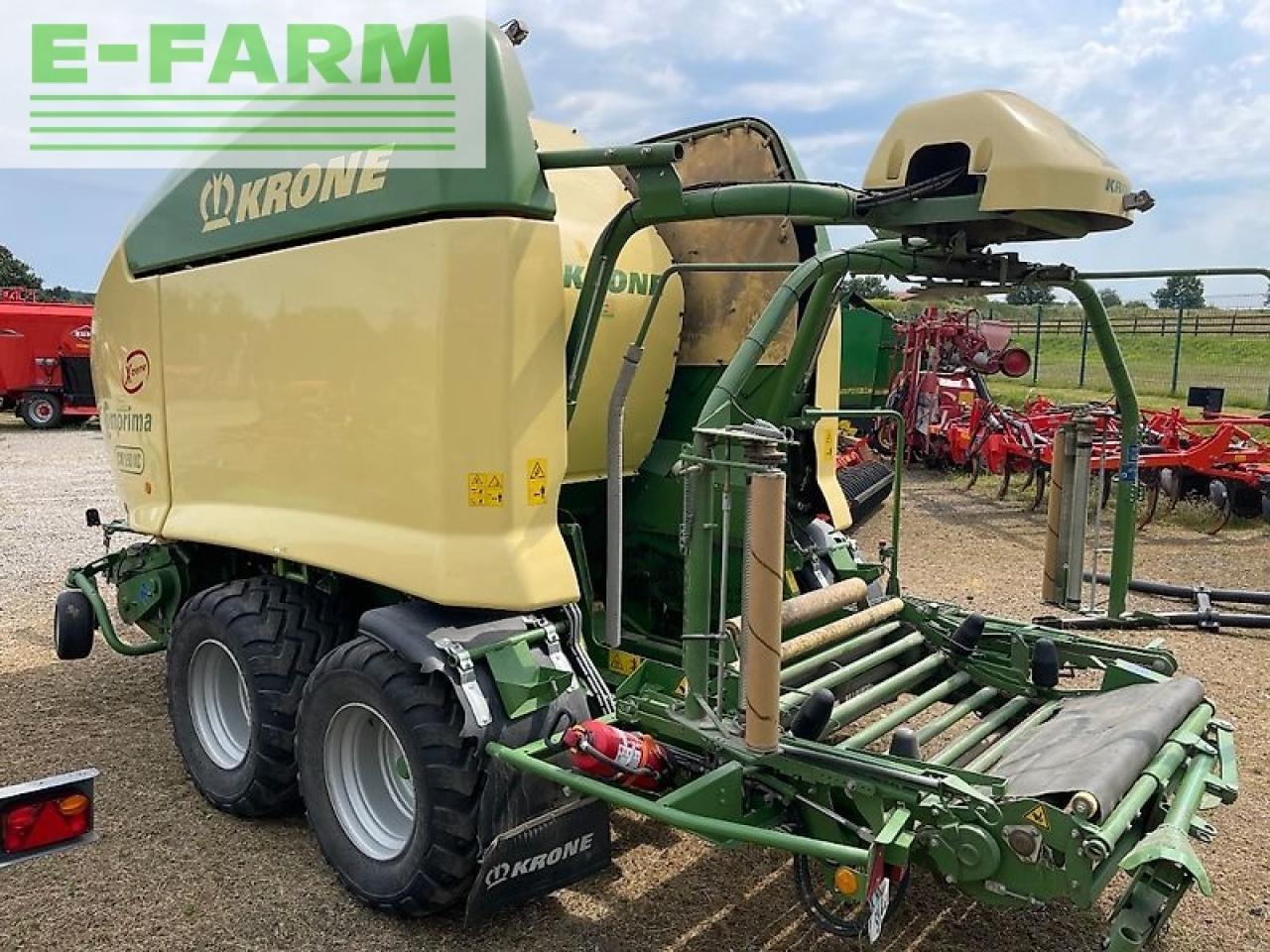 Krone cv150xc - Packenpresse: das Bild 4 Krone cv150xc - Packenpresse: das Bild 4