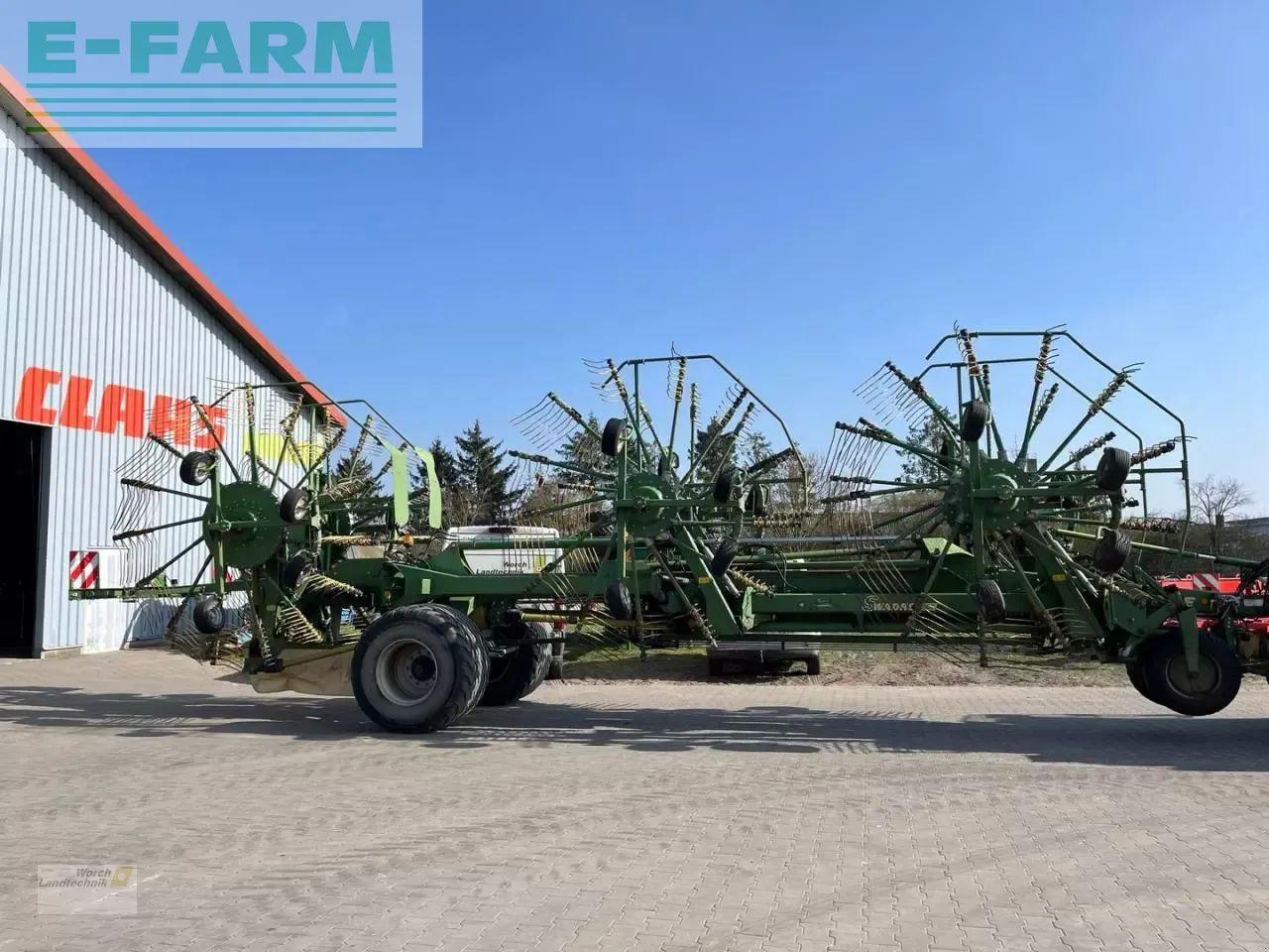 Krone swadro 2000 - Heuwender/ Wenderechen: das Bild 4 Krone swadro 2000 - Heuwender/ Wenderechen: das Bild 4
