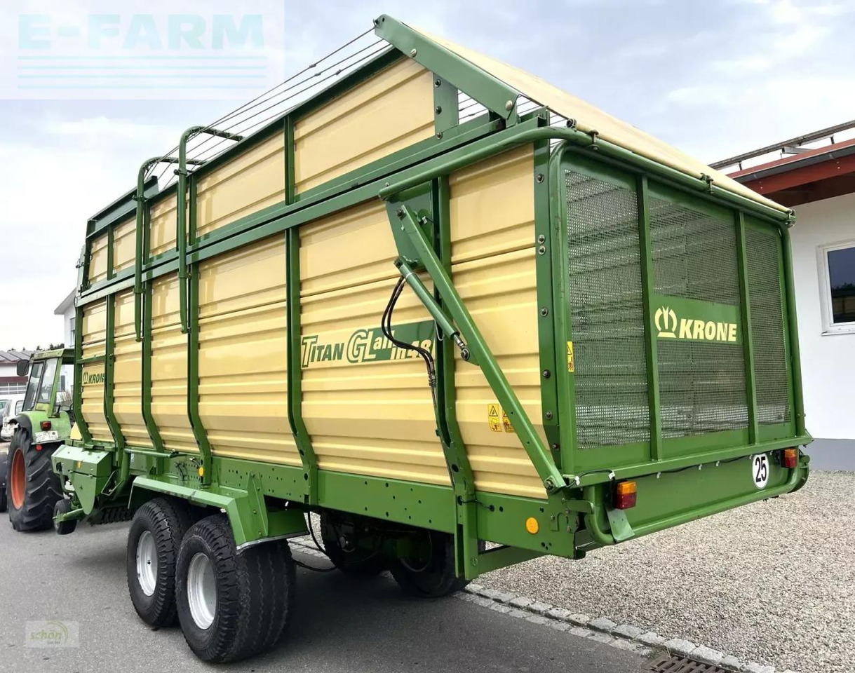 Krone titan 6/48 gl all in - ein großer schwingen-ladewagen mit druckluftbremse - Ladewagen: das Bild 4 Krone titan 6/48 gl all in - ein großer schwingen-ladewagen mit druckluftbremse - Ladewagen: das Bild 4