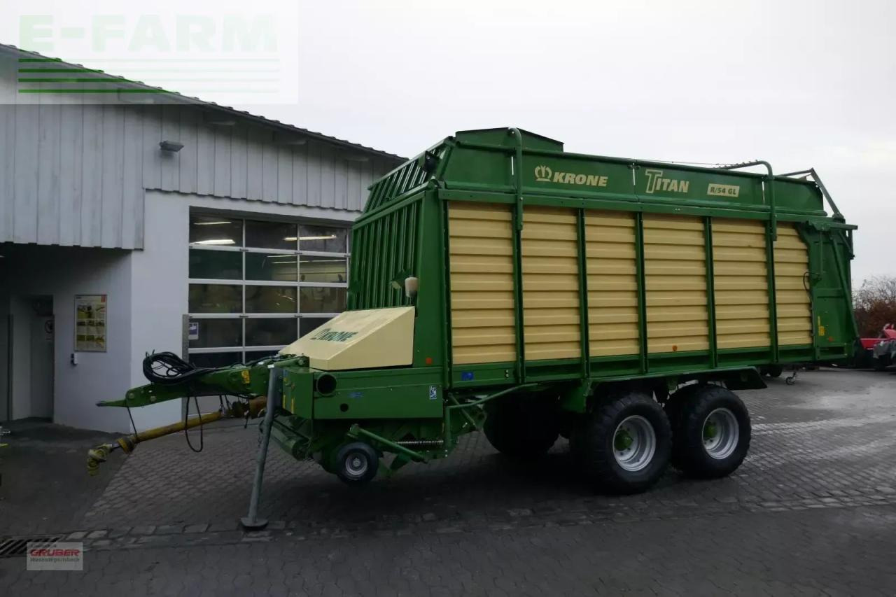 Krone titan r/54 gl - Ladewagen: das Bild 1 Krone titan r/54 gl - Ladewagen: das Bild 1