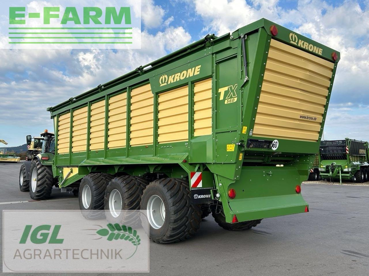 Krone tx 560 - Landwirtschaftlicher Kipper: das Bild 3 Krone tx 560 - Landwirtschaftlicher Kipper: das Bild 3