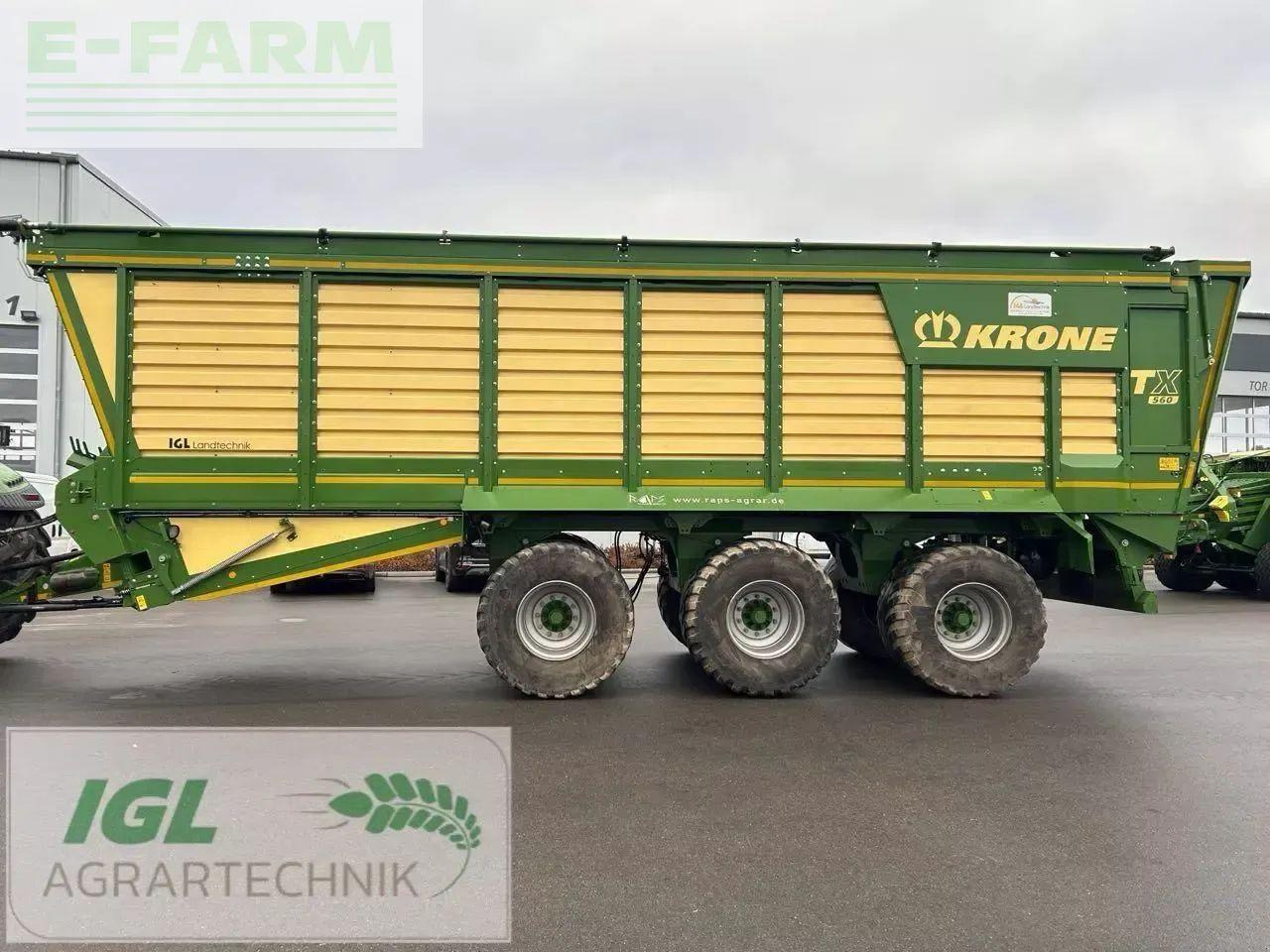 Krone tx 560 - Landwirtschaftlicher Kipper: das Bild 2 Krone tx 560 - Landwirtschaftlicher Kipper: das Bild 2