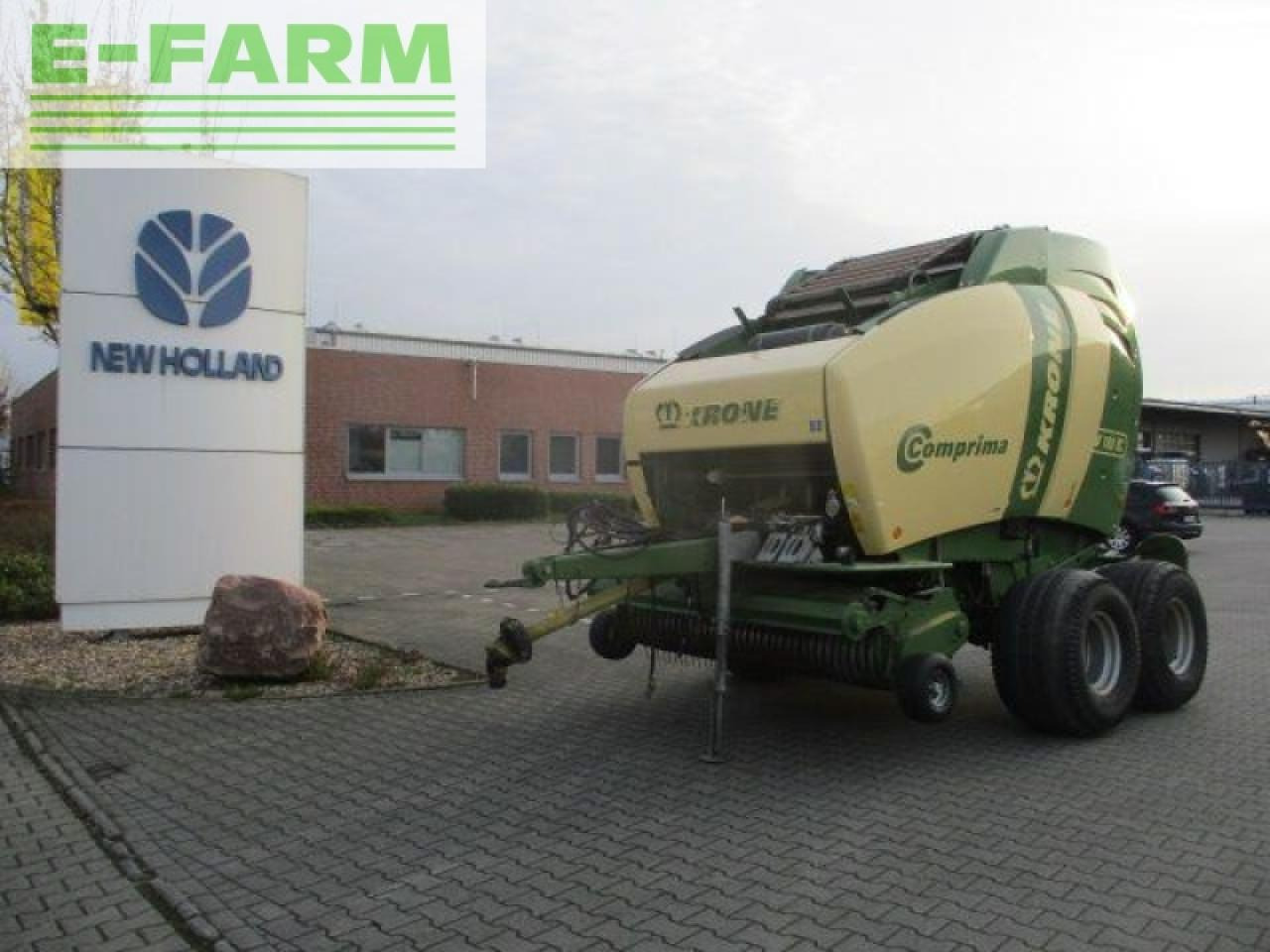 Krone v180 xc - Packenpresse: das Bild 2 Krone v180 xc - Packenpresse: das Bild 2