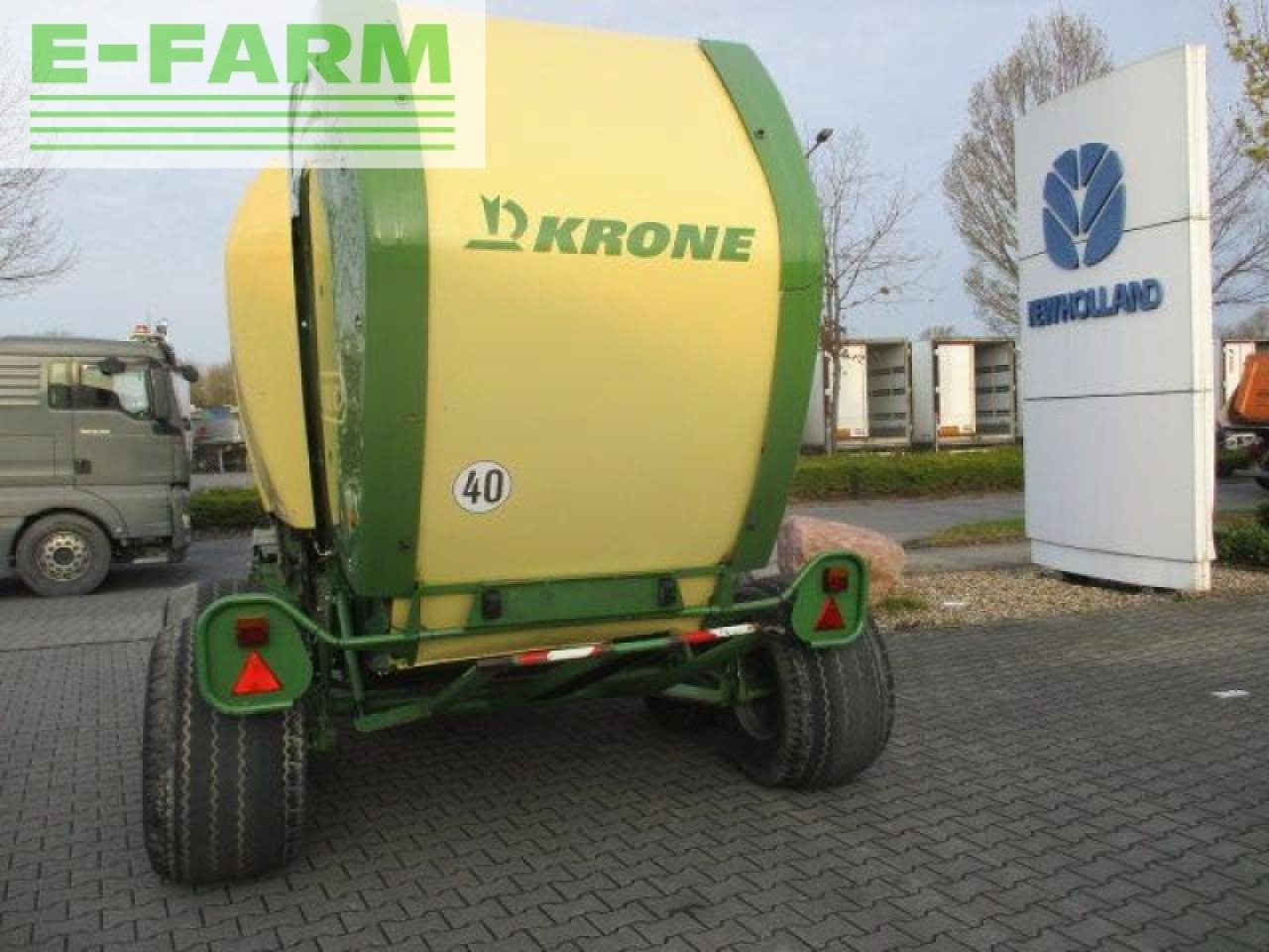 Krone v180 xc - Packenpresse: das Bild 5 Krone v180 xc - Packenpresse: das Bild 5