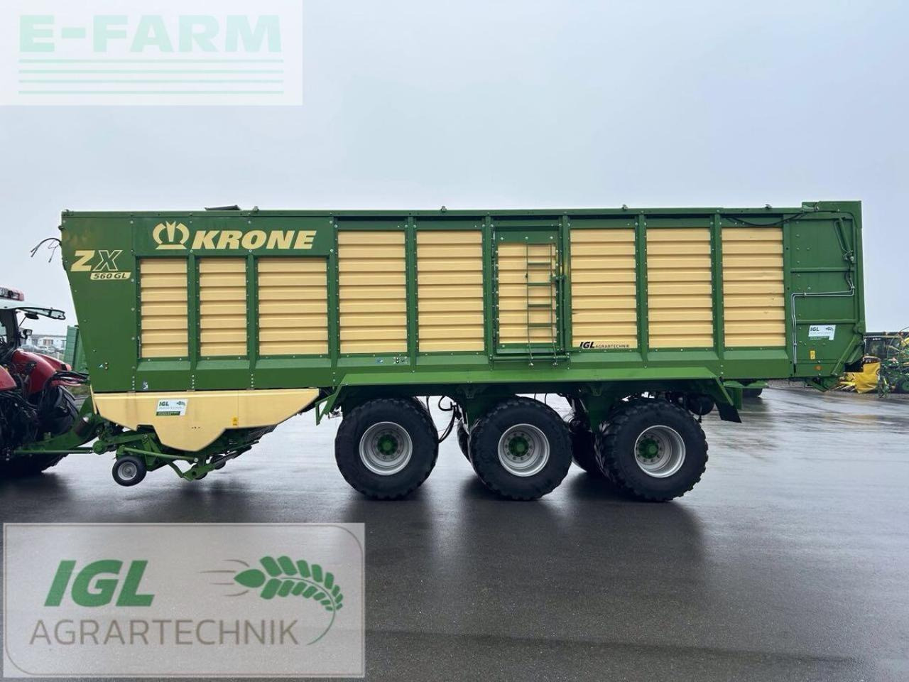 Krone zx 560 gl - Landwirtschaftlicher Kipper: das Bild 3 Krone zx 560 gl - Landwirtschaftlicher Kipper: das Bild 3