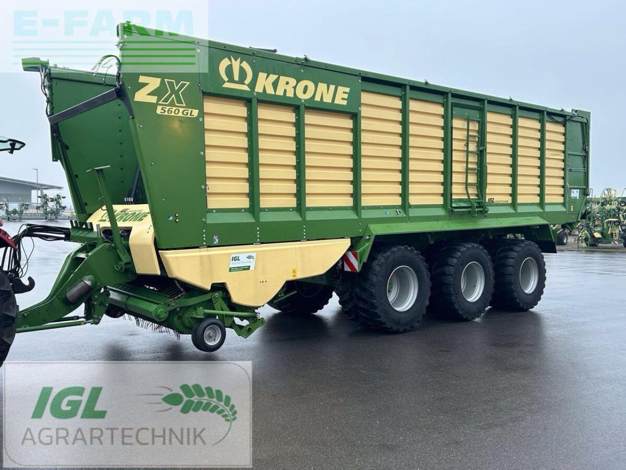 Krone zx 560 gl - Landwirtschaftlicher Kipper: das Bild 1 Krone zx 560 gl - Landwirtschaftlicher Kipper: das Bild 1