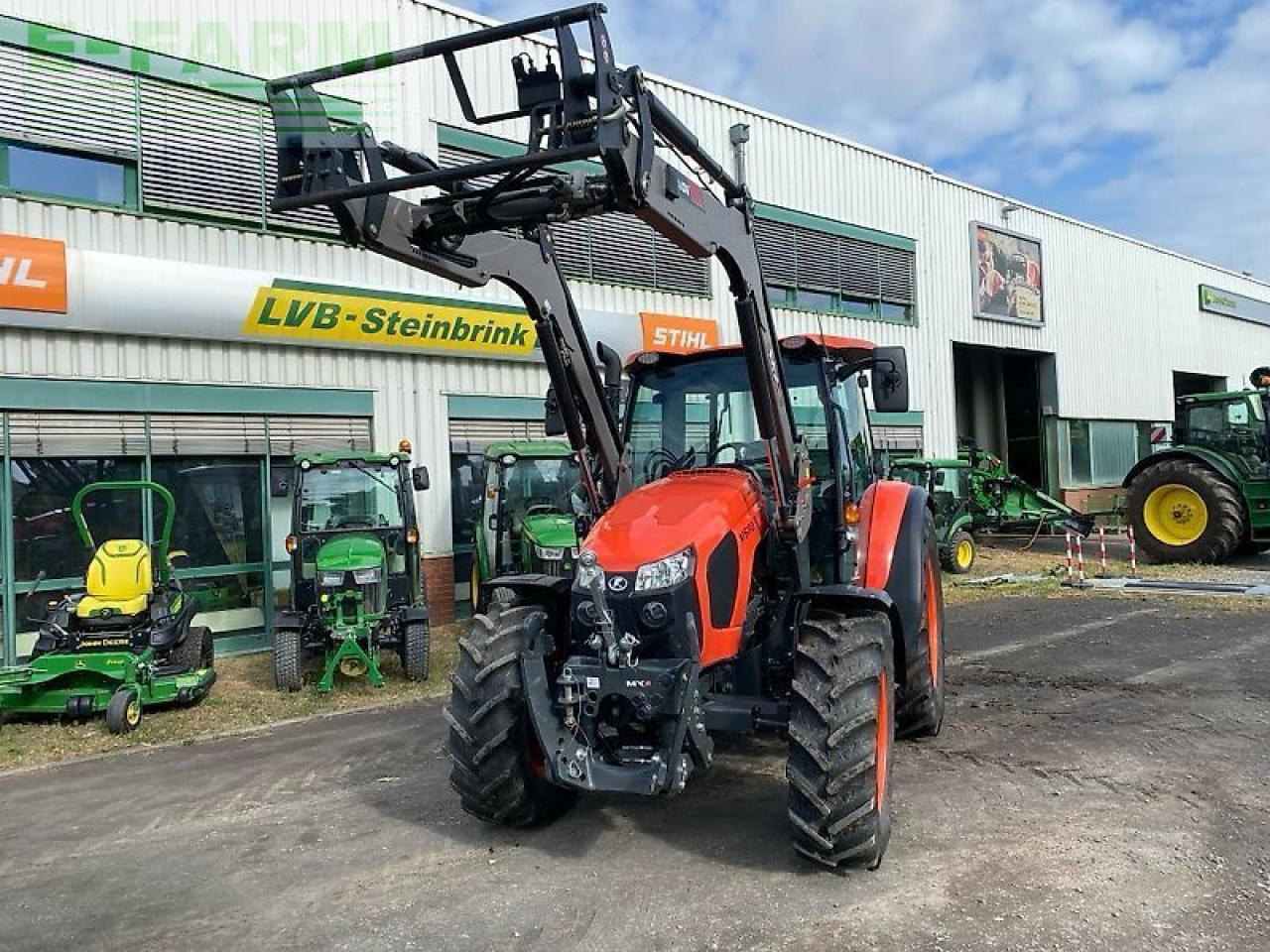 Kubota m5112 mit mx a106 frontlader - Traktor: das Bild 1 Kubota m5112 mit mx a106 frontlader - Traktor: das Bild 1