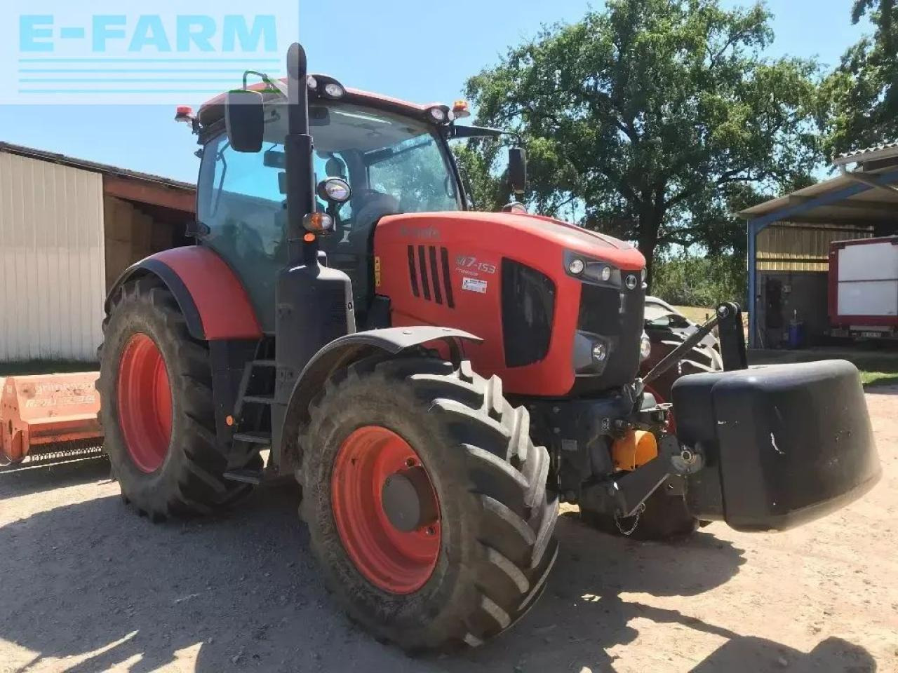 Kubota m7 153 premium - Traktor: das Bild 1 Kubota m7 153 premium - Traktor: das Bild 1