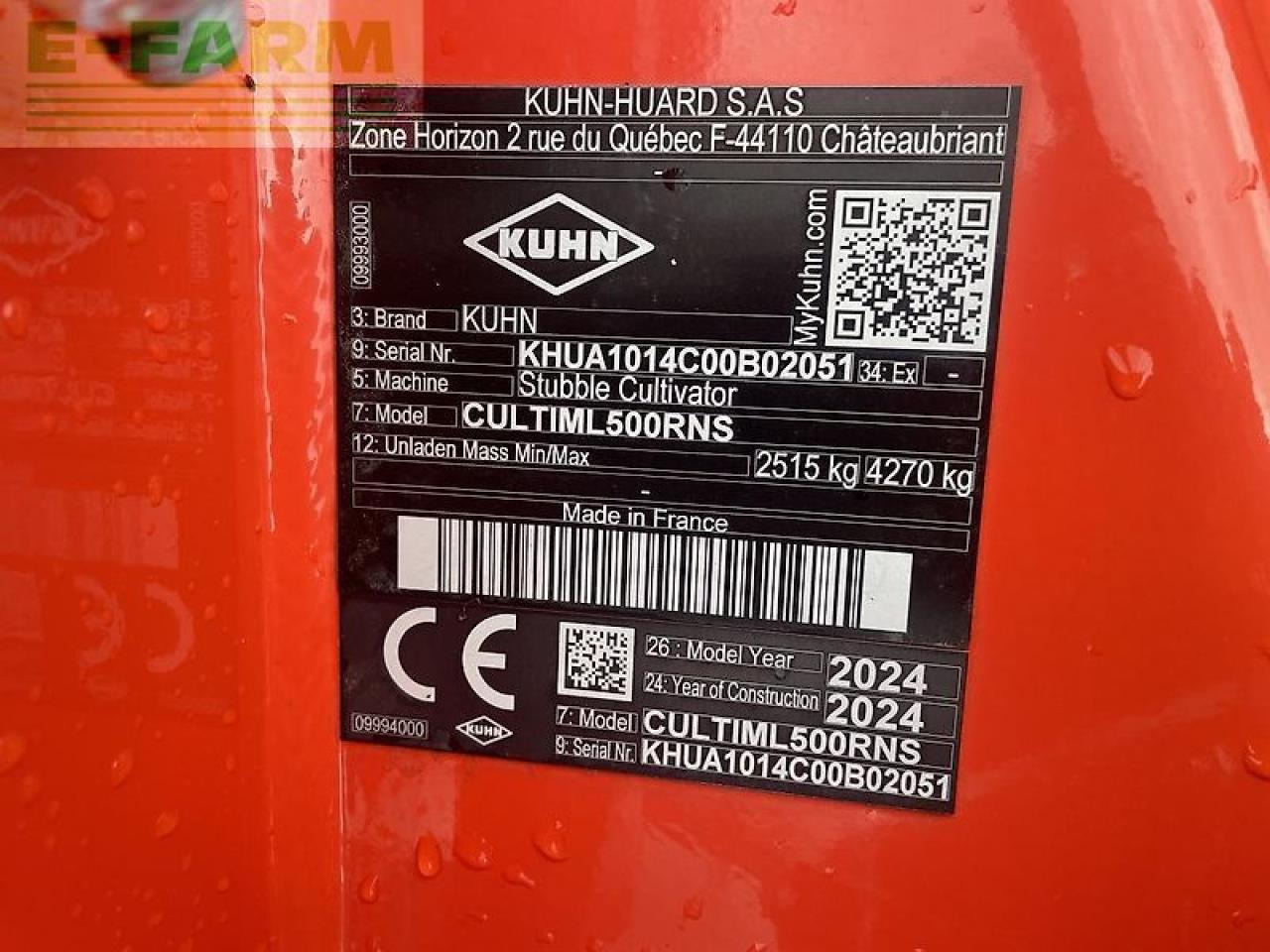 Kuhn cultimer l 500 r - Grubber: das Bild 4 Kuhn cultimer l 500 r - Grubber: das Bild 4
