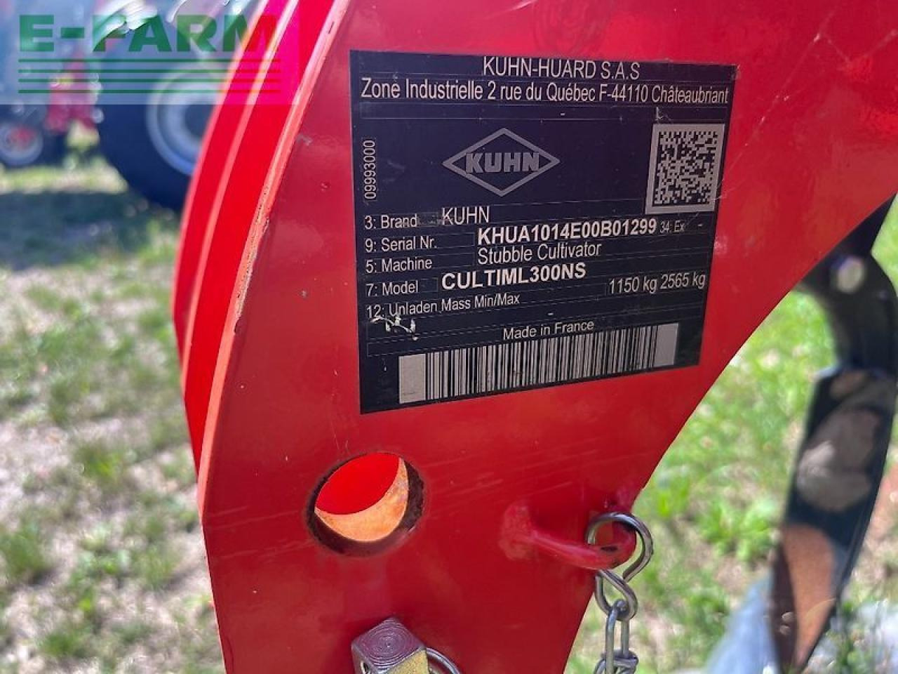 Kuhn cultimer l300 ns - Grubber: das Bild 2 Kuhn cultimer l300 ns - Grubber: das Bild 2