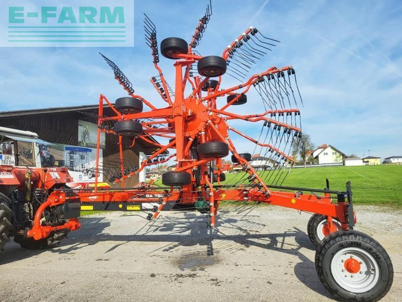 Kuhn ga7501+ 2-kreisel-mittelschwader - Heuwender/ Wenderechen: das Bild 4 Kuhn ga7501+ 2-kreisel-mittelschwader - Heuwender/ Wenderechen: das Bild 4