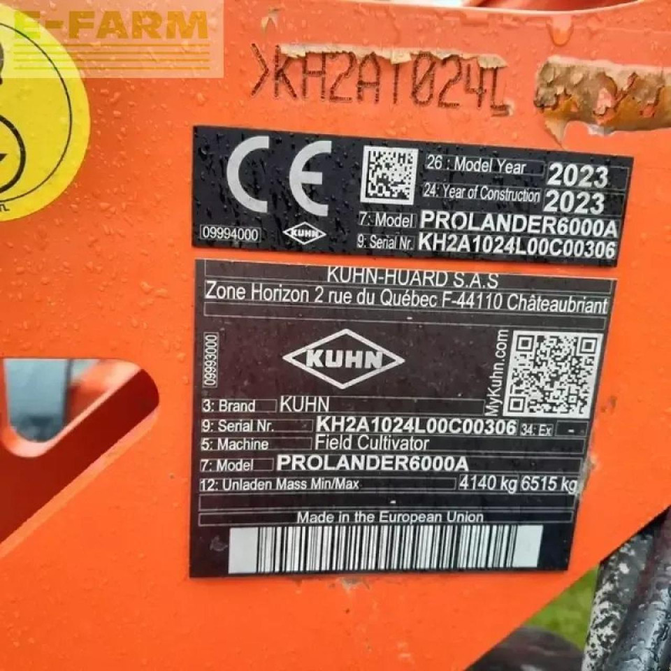 Kuhn prolander 6000 - Grubber: das Bild 5 Kuhn prolander 6000 - Grubber: das Bild 5