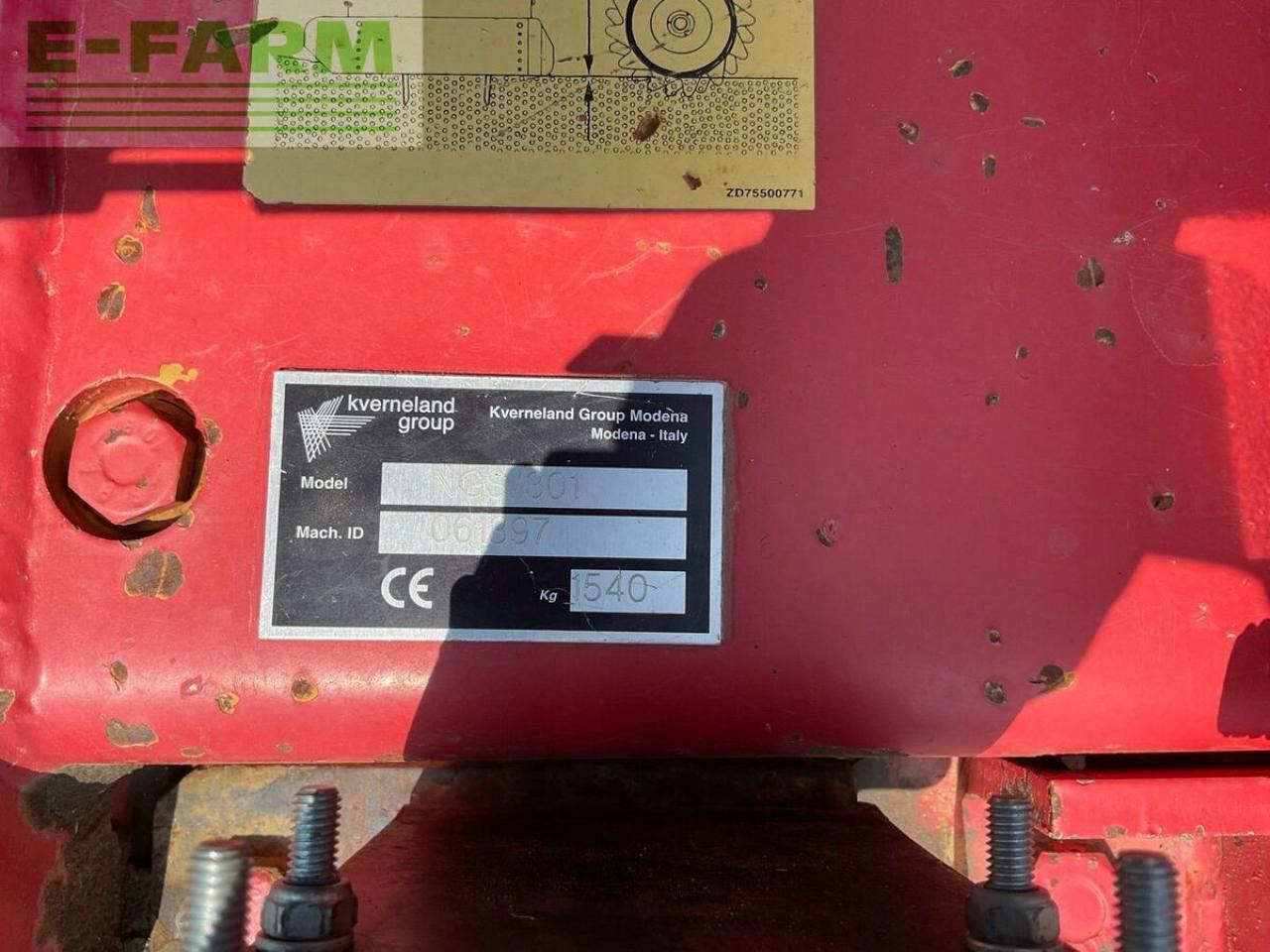 Säkombination Kverneland ngs 301: das Bild 9 Säkombination Kverneland ngs 301: das Bild 9