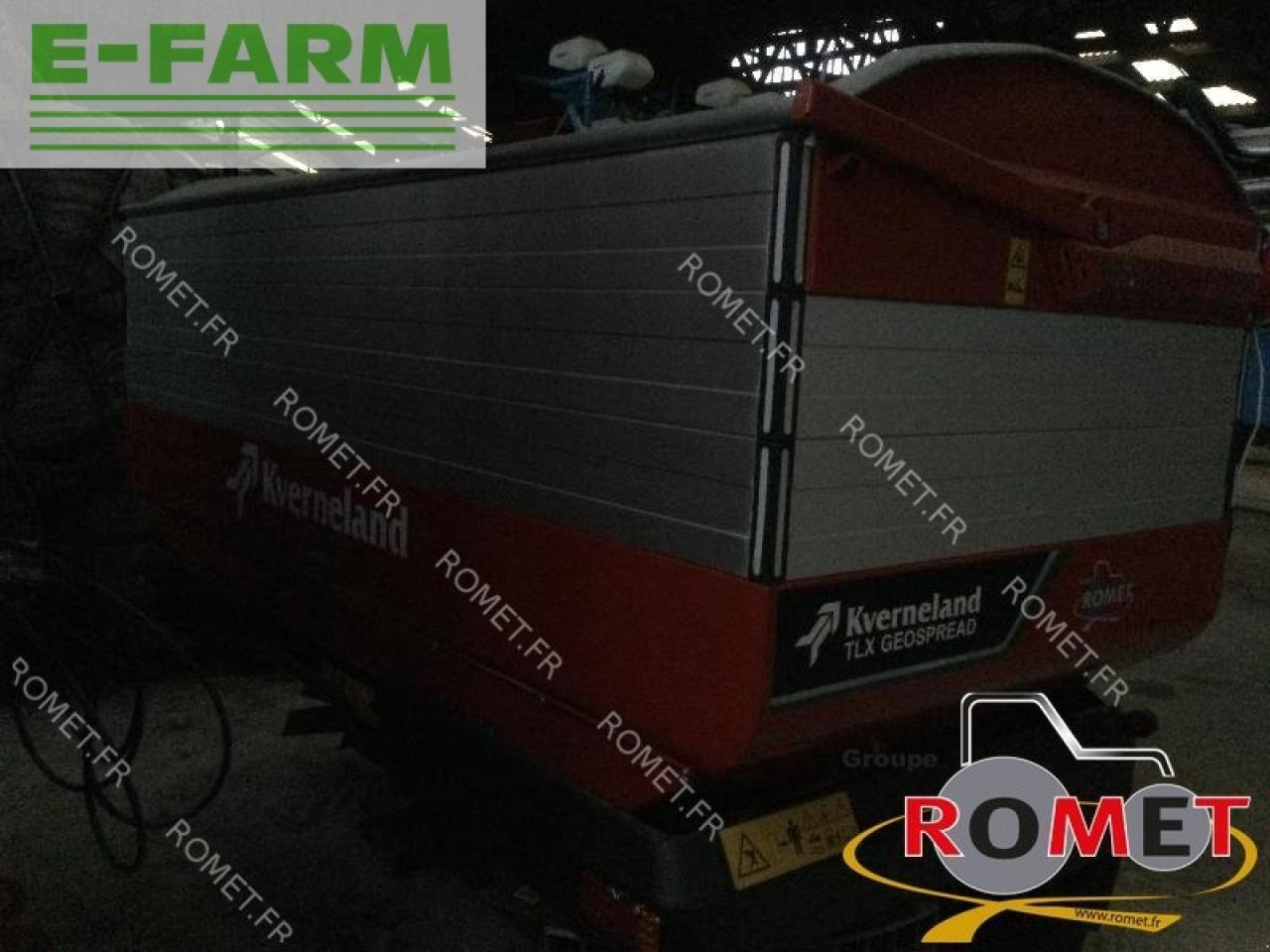 Kverneland tlx3900geospread - Düngerstreuer: das Bild 2 Kverneland tlx3900geospread - Düngerstreuer: das Bild 2