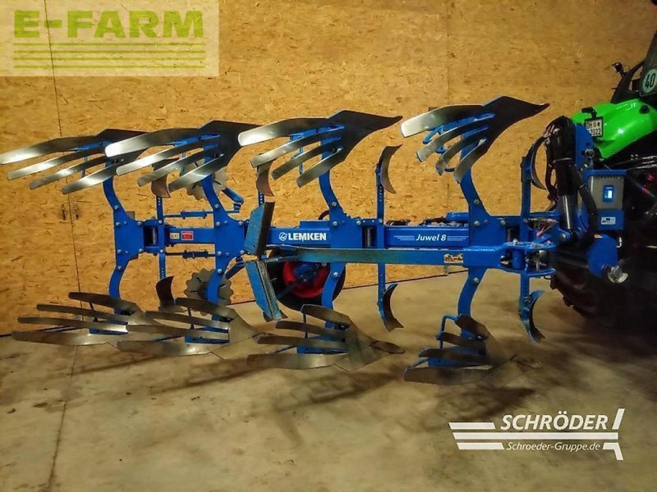 Lemken juwel 8 tcp v 4 n 100 - Pflug: das Bild 1 Lemken juwel 8 tcp v 4 n 100 - Pflug: das Bild 1