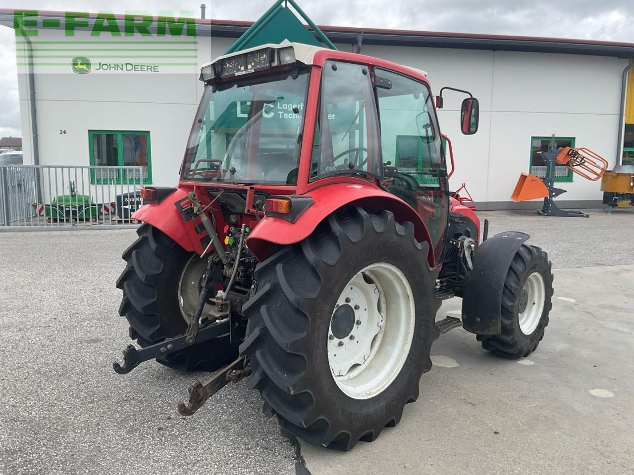 Traktor Lindner Geotrac 70: das Bild 8