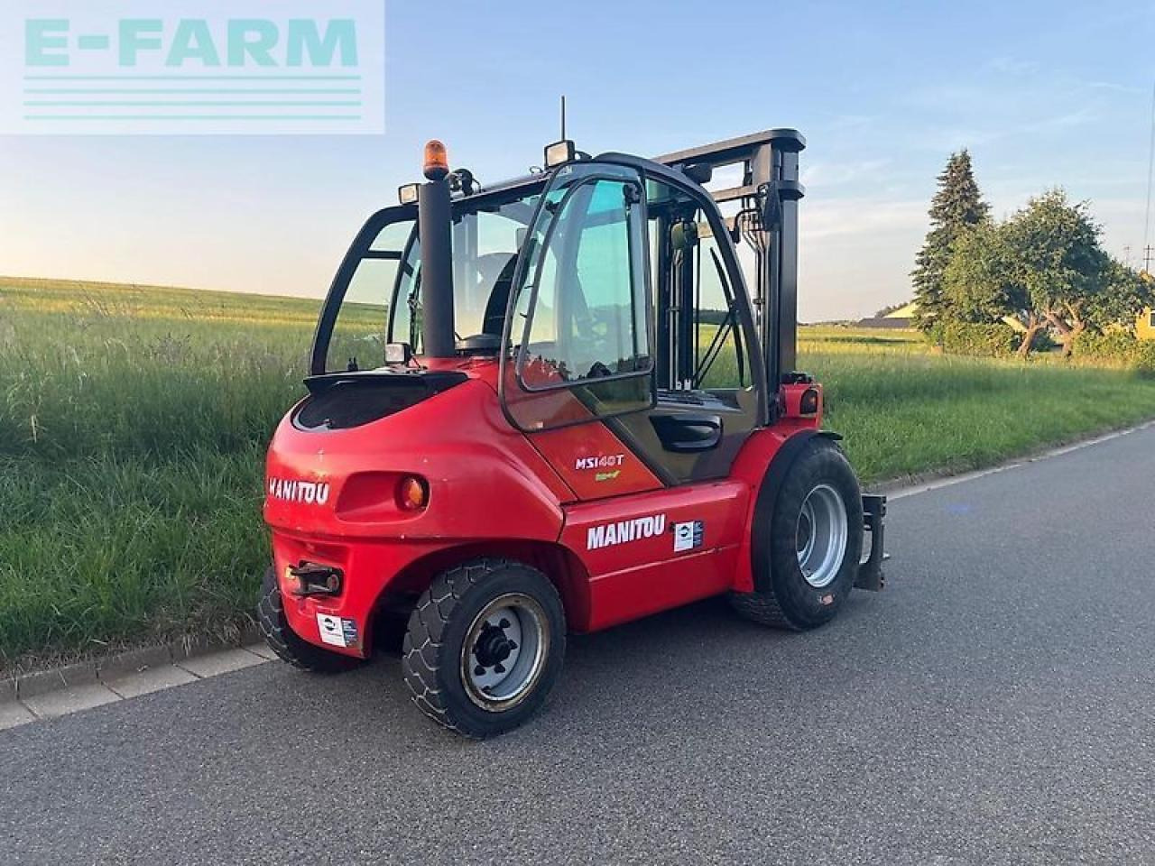 Manitou msi 40 t geländestapler mit kaup zinkenverstellgerät 4,8 t - Gabelstapler: das Bild 2 Manitou msi 40 t geländestapler mit kaup zinkenverstellgerät 4,8 t - Gabelstapler: das Bild 2