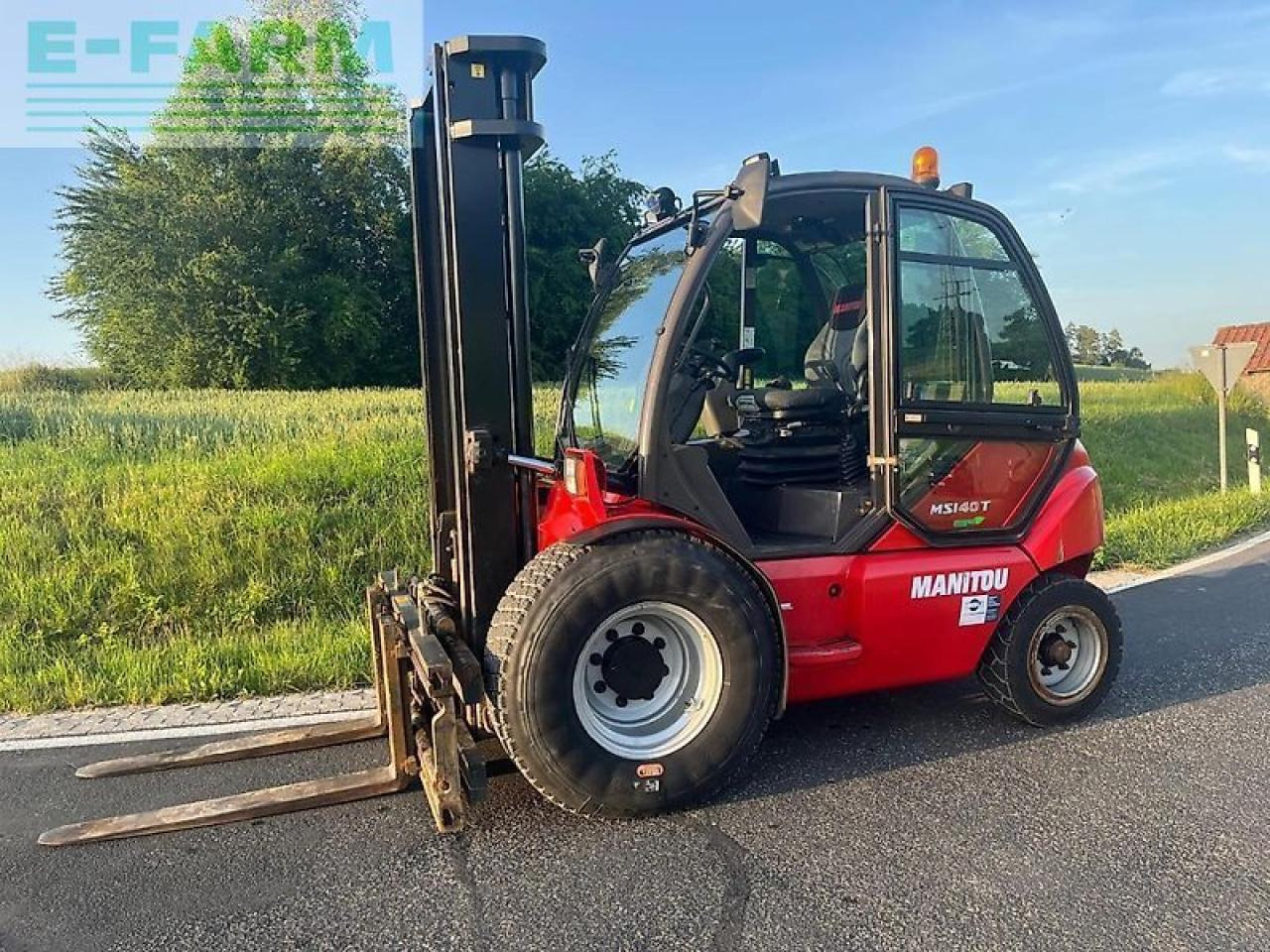 Manitou msi 40 t geländestapler mit kaup zinkenverstellgerät 4,8 t - Gabelstapler: das Bild 4 Manitou msi 40 t geländestapler mit kaup zinkenverstellgerät 4,8 t - Gabelstapler: das Bild 4