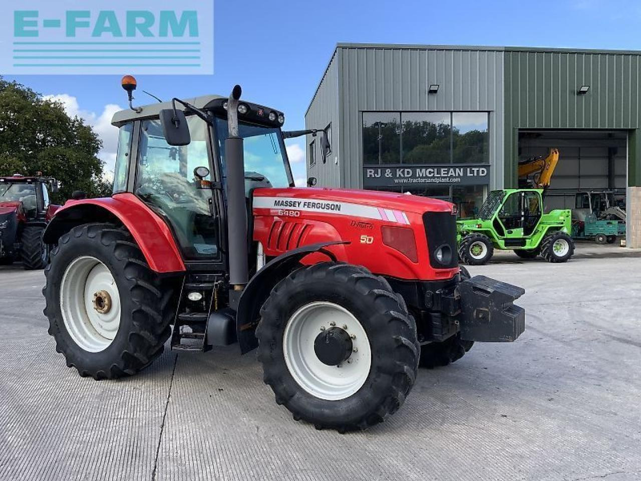 Massey Ferguson 6480 dyna6 tractor (st24258) - Traktor: das Bild 2 Massey Ferguson 6480 dyna6 tractor (st24258) - Traktor: das Bild 2
