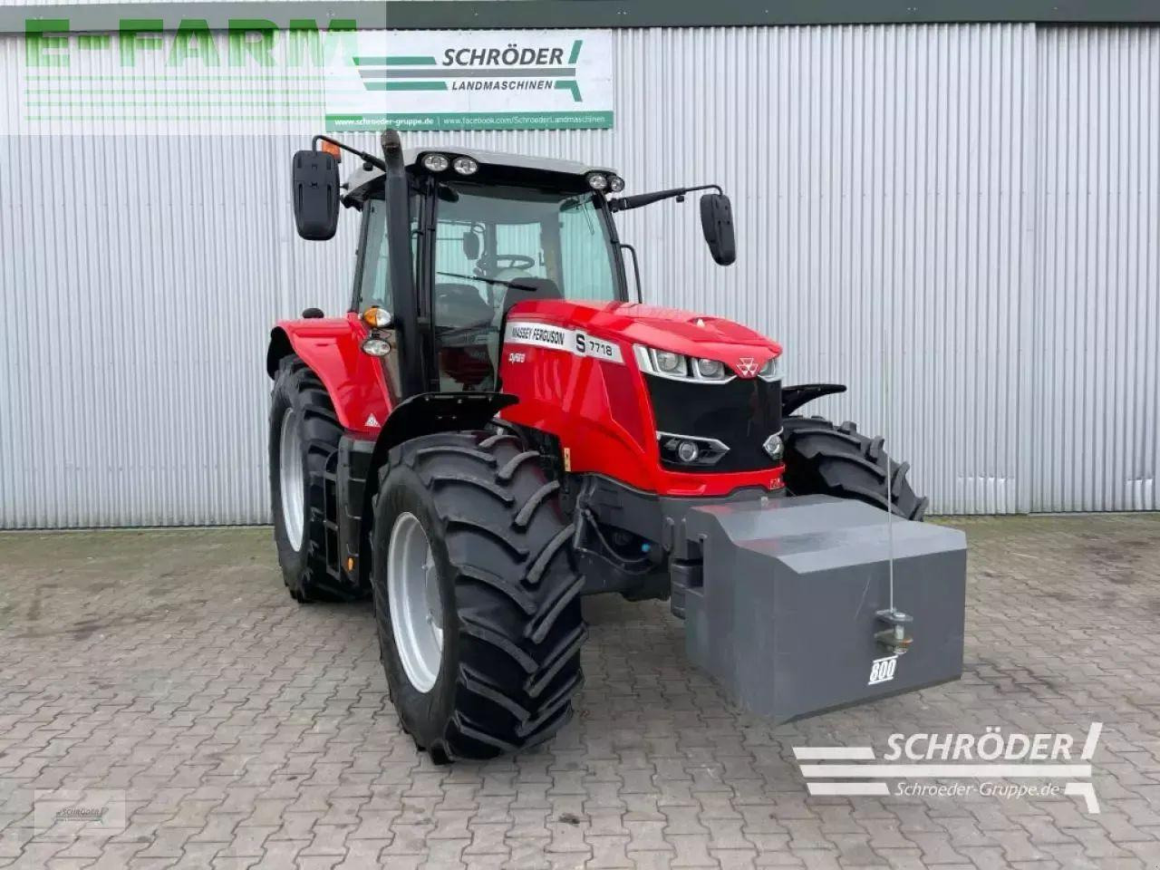Massey Ferguson 7718 s dyna-6 efficient Efficient - Traktor: das Bild 1 Massey Ferguson 7718 s dyna-6 efficient Efficient - Traktor: das Bild 1