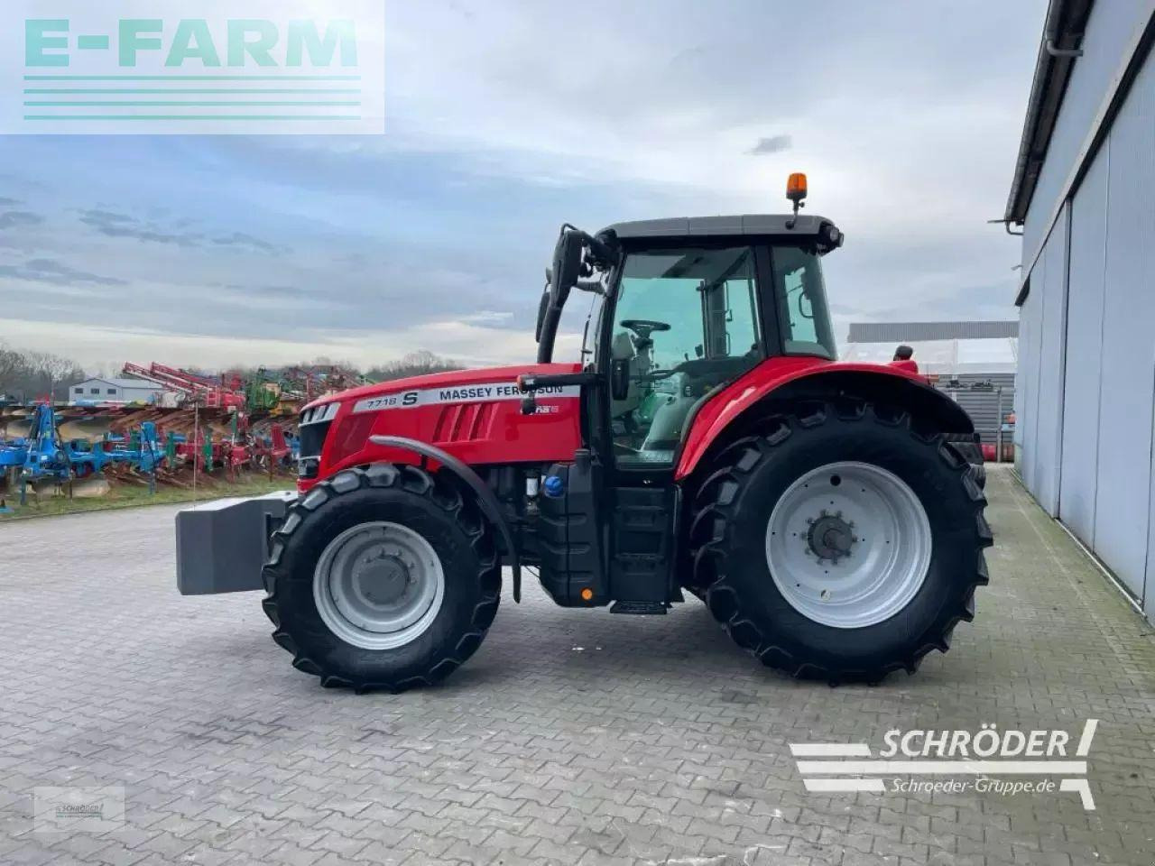 Massey Ferguson 7718 s dyna-6 efficient Efficient - Traktor: das Bild 4 Massey Ferguson 7718 s dyna-6 efficient Efficient - Traktor: das Bild 4