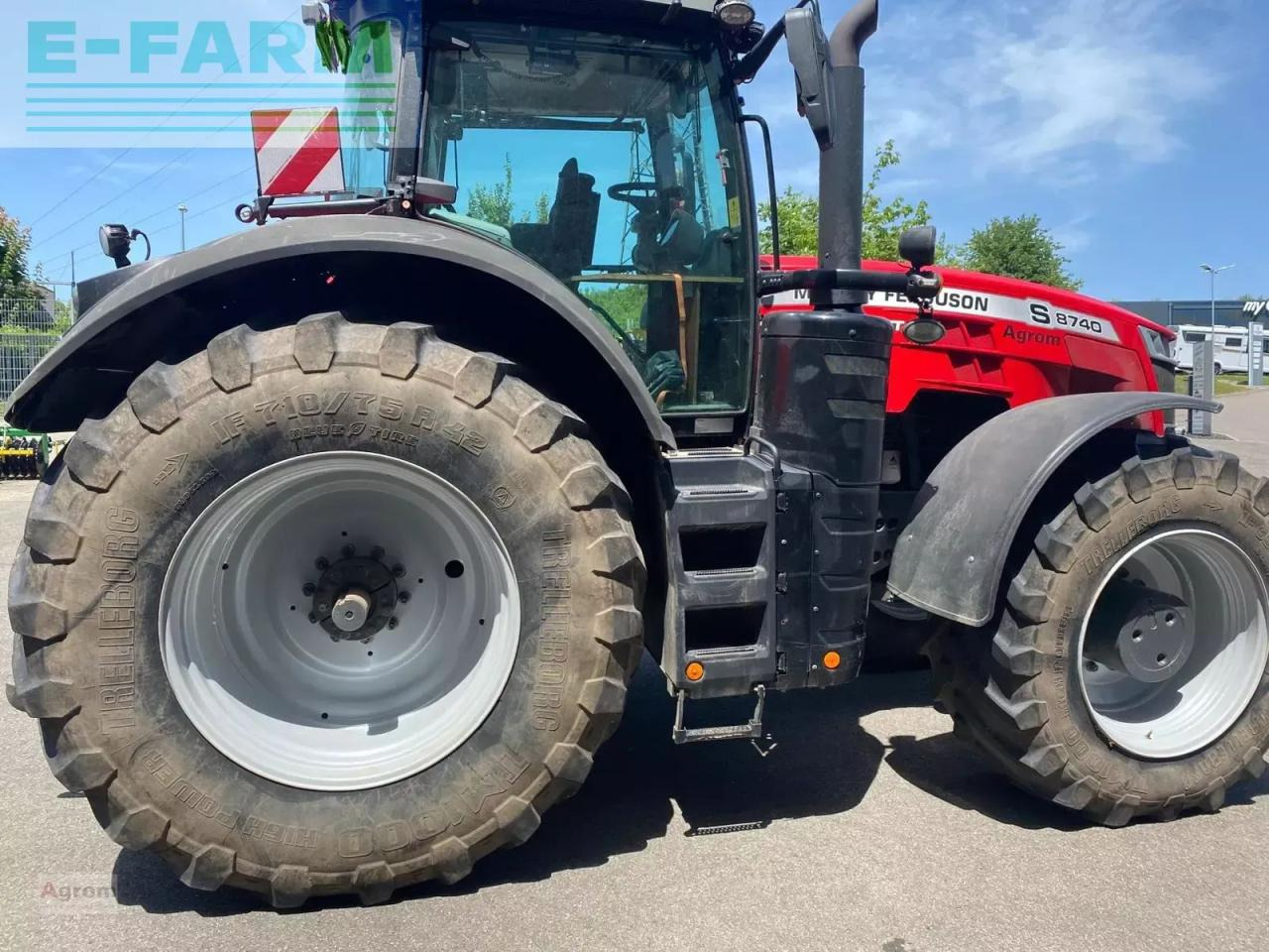 Massey Ferguson 8740 s dyna vt exclusive Exclusive - Traktor: das Bild 3 Massey Ferguson 8740 s dyna vt exclusive Exclusive - Traktor: das Bild 3