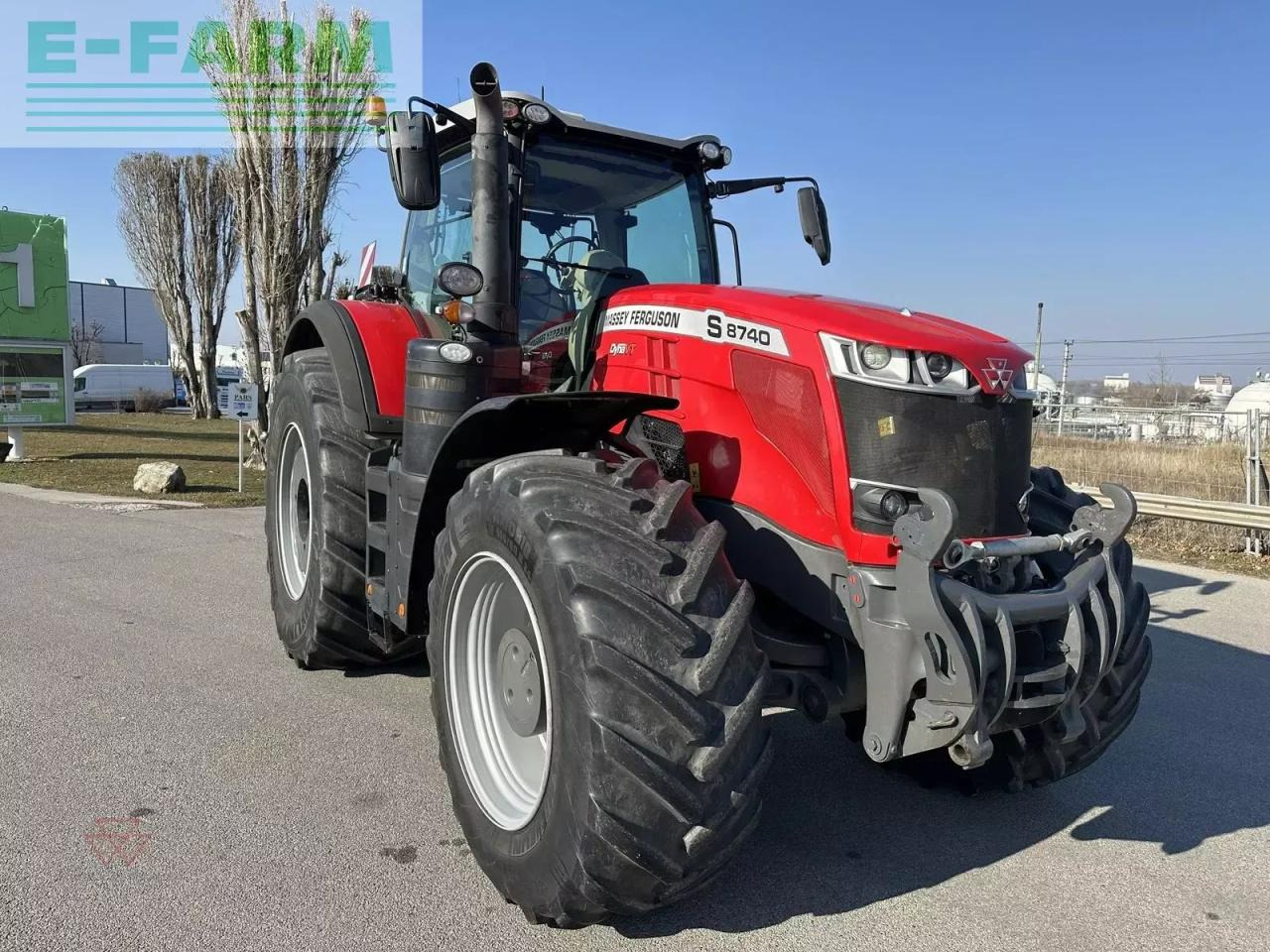 Massey Ferguson mf 8740 s (stage v) - Traktor: das Bild 1 Massey Ferguson mf 8740 s (stage v) - Traktor: das Bild 1