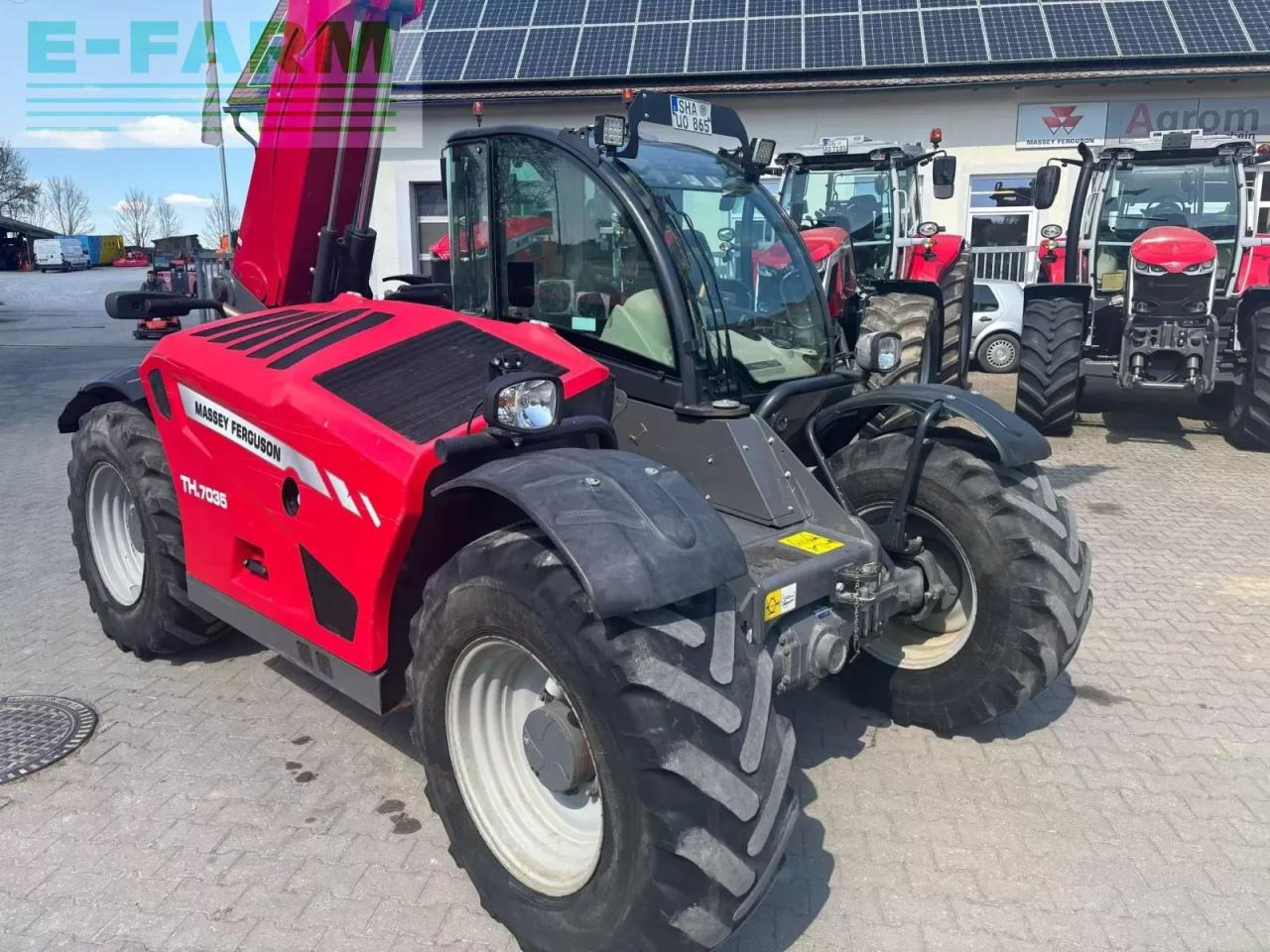 Massey Ferguson th 7035 - Teleskoplader: das Bild 4 Massey Ferguson th 7035 - Teleskoplader: das Bild 4