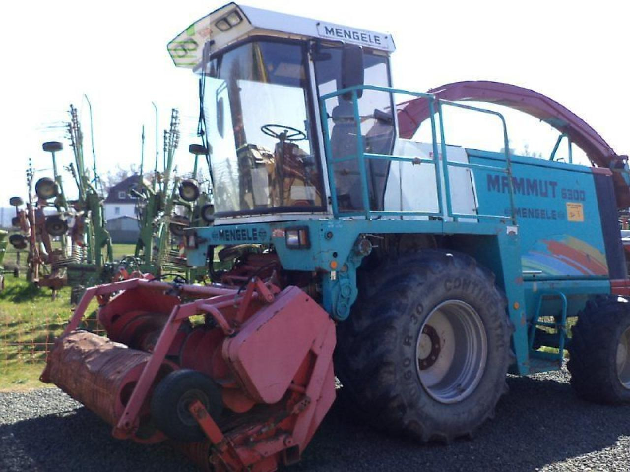 Mengele mammut 6300 - Feldhäcksler: das Bild 2 Mengele mammut 6300 - Feldhäcksler: das Bild 2