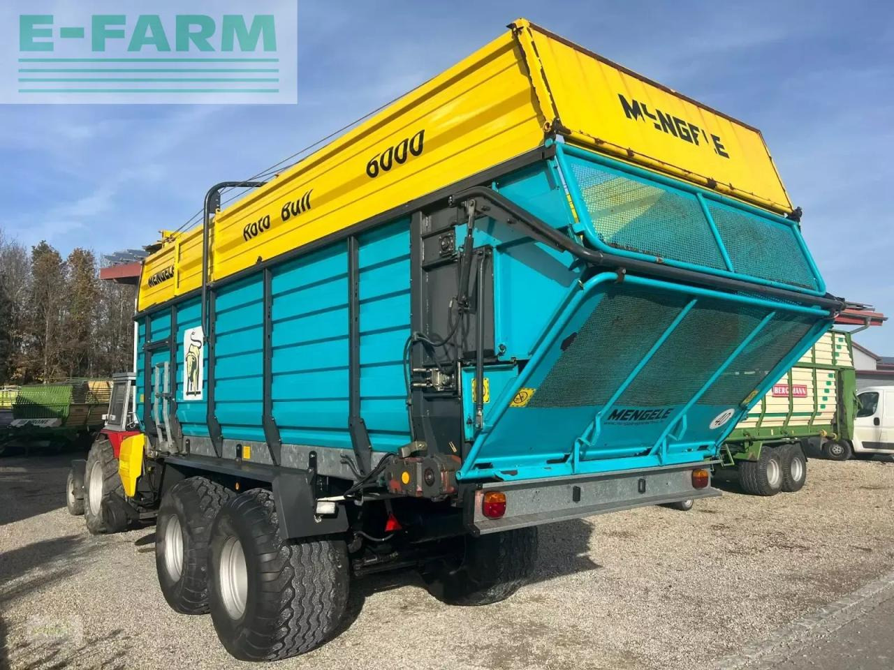 Mengele rotobull 6000/2 mit 700/45-22,5 bereifung und nachlauflenkung - Ladewagen: das Bild 4 Mengele rotobull 6000/2 mit 700/45-22,5 bereifung und nachlauflenkung - Ladewagen: das Bild 4